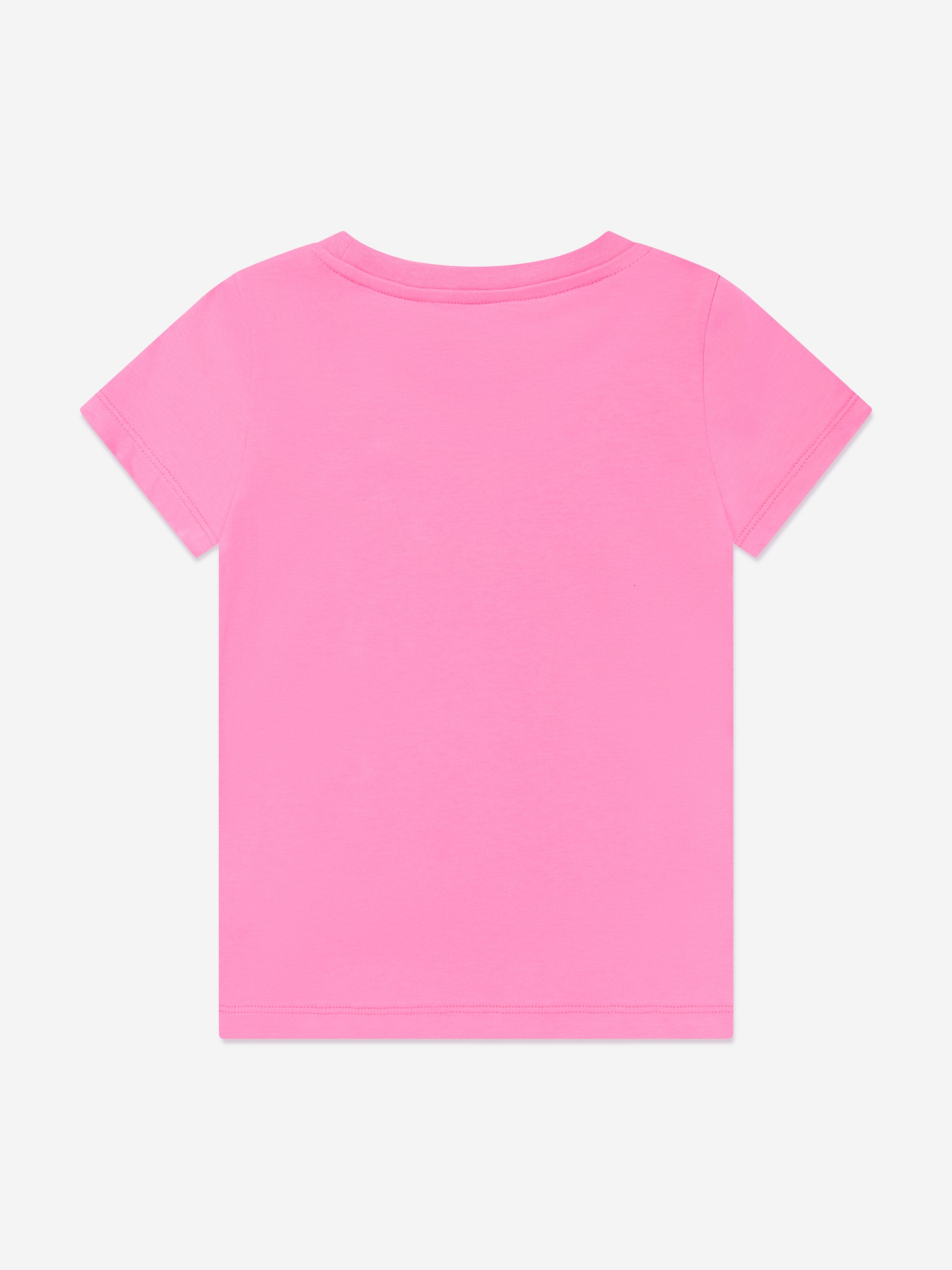 Pucci Girls Logo T-Shirt in Pink