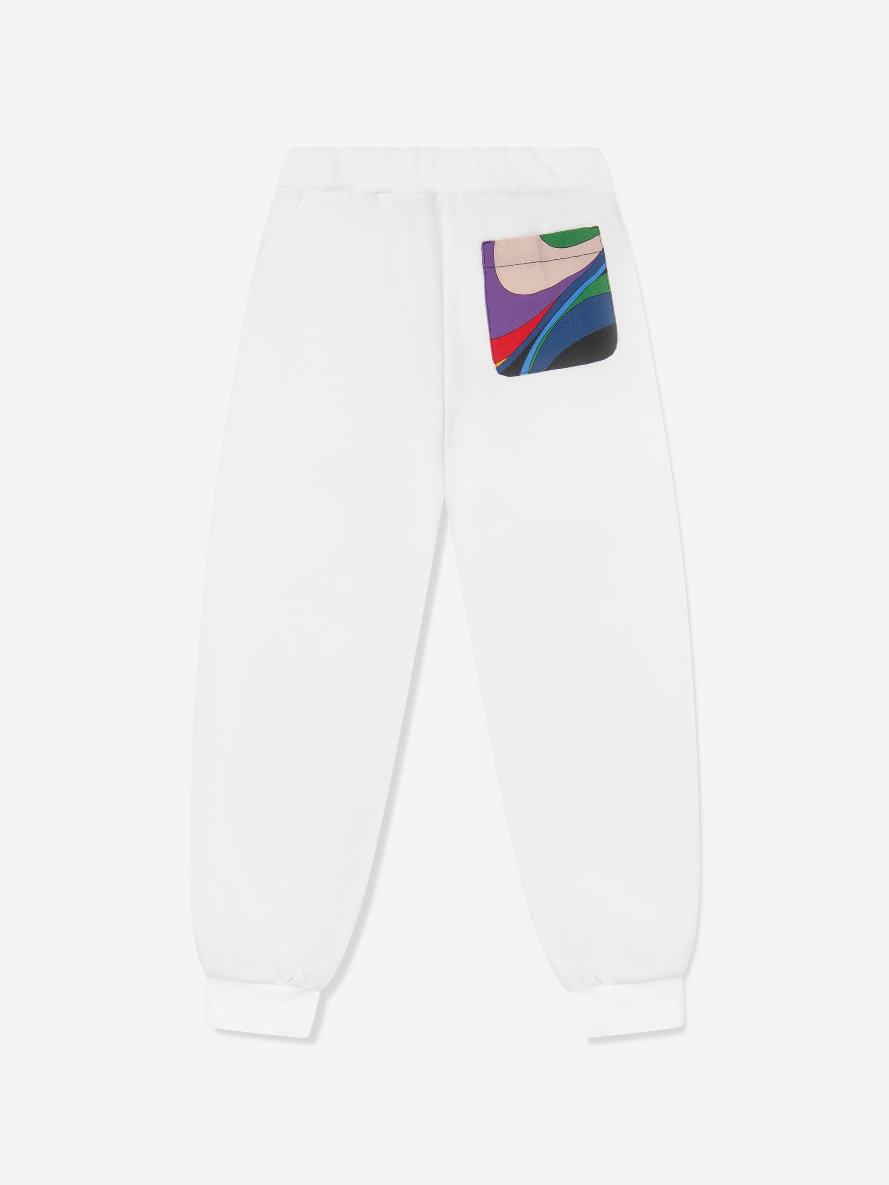 Pucci Girls Logo Joggers in Ivory