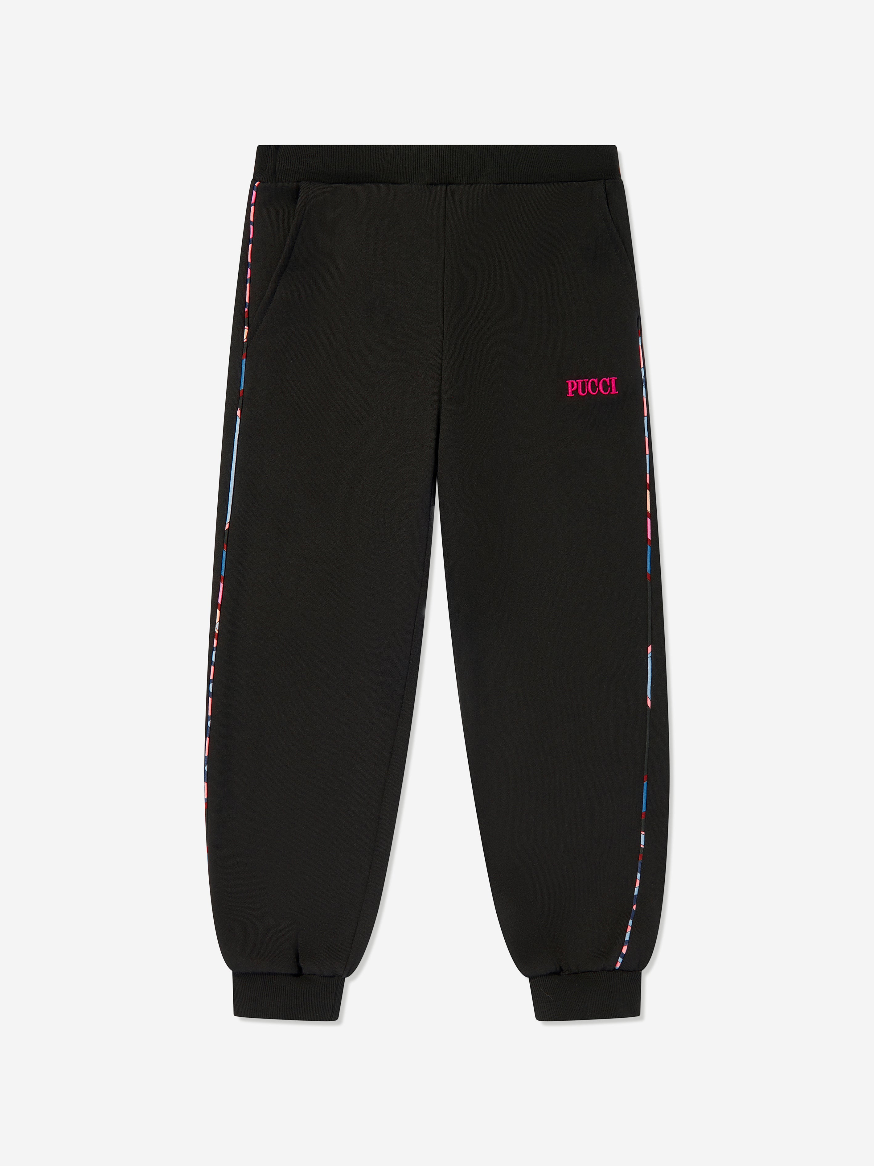 Pucci Girls Logo Joggers in Black