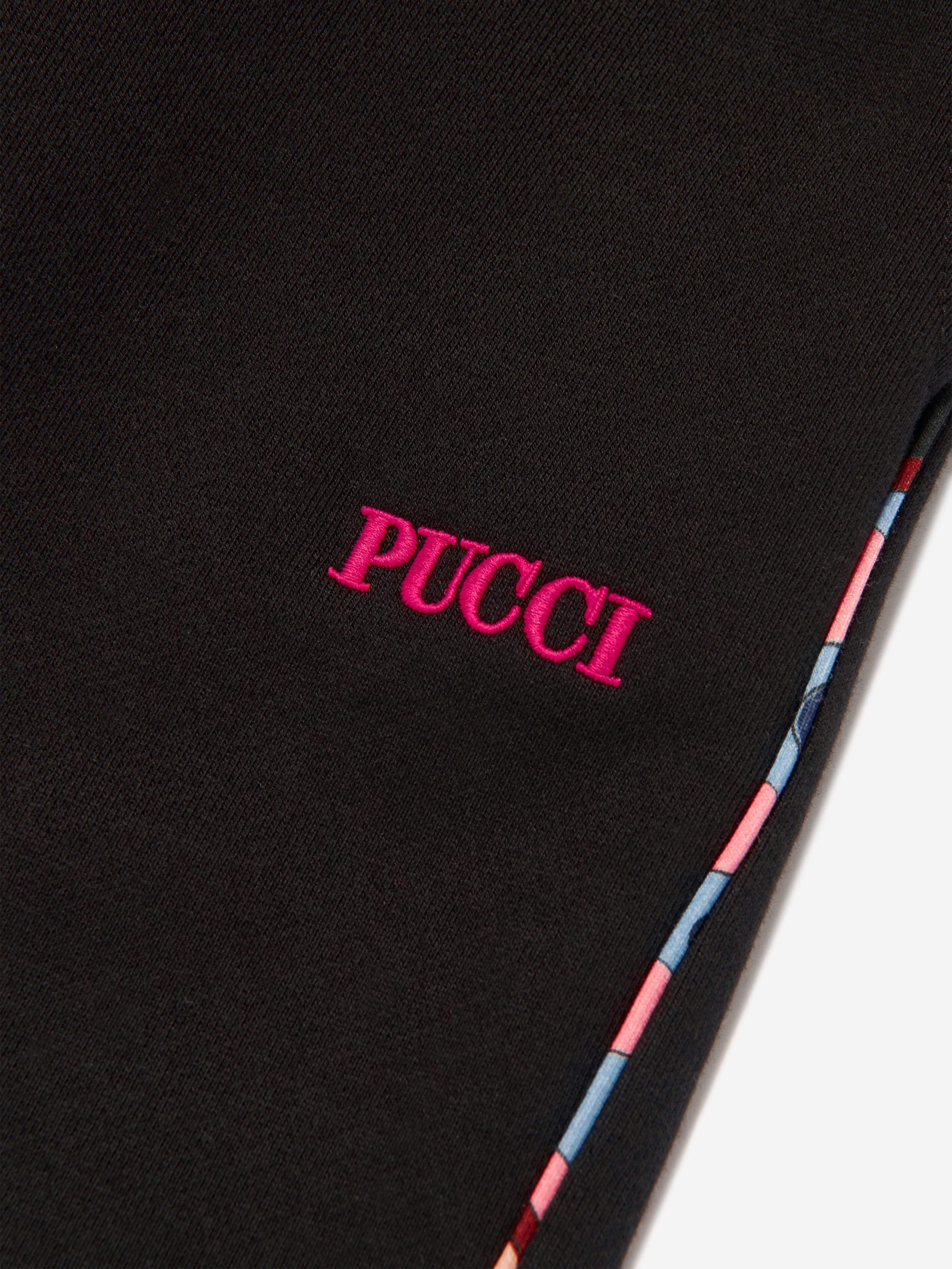 Pucci Girls Logo Joggers in Black