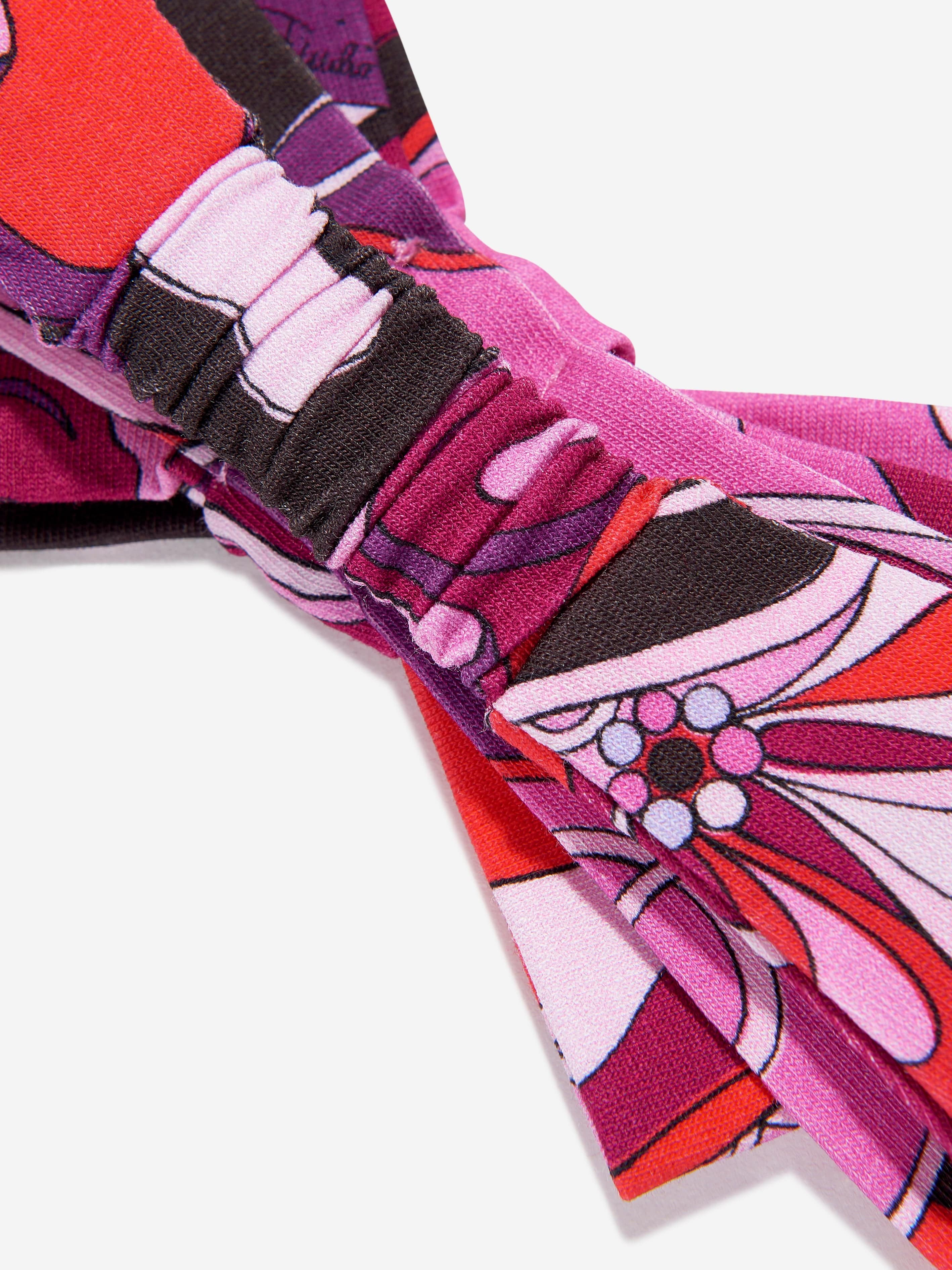 Baby Girls Orchidee Bow Headband in Pink