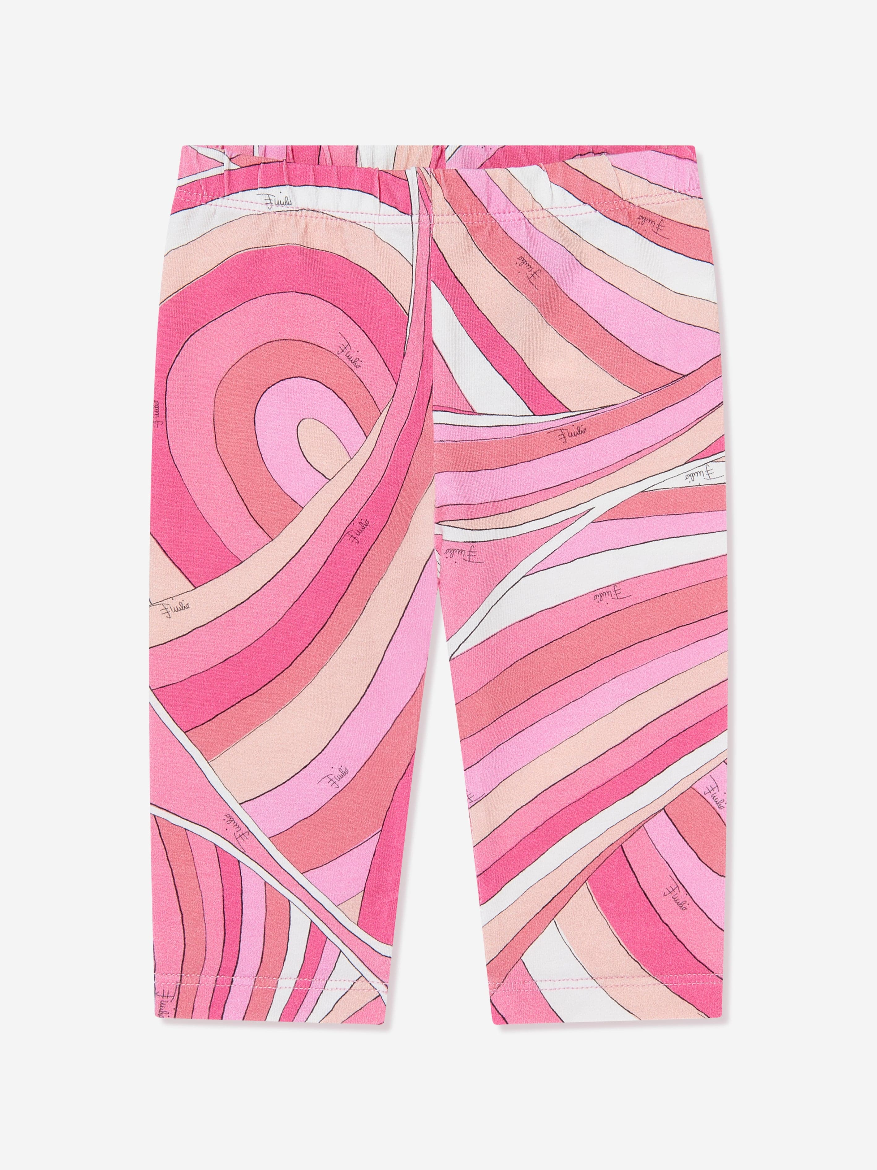 Baby Girls Iride Print Leggings in Pink