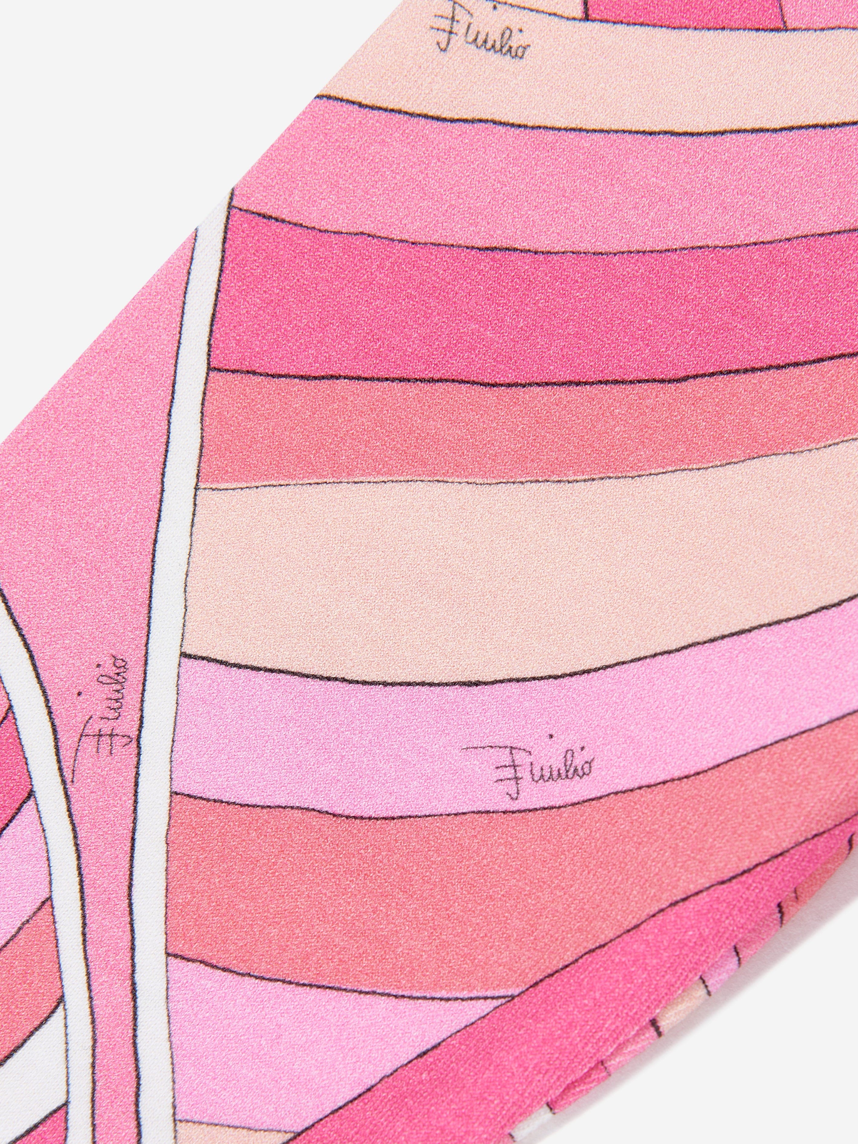 Baby Girls Iride Print Leggings in Pink