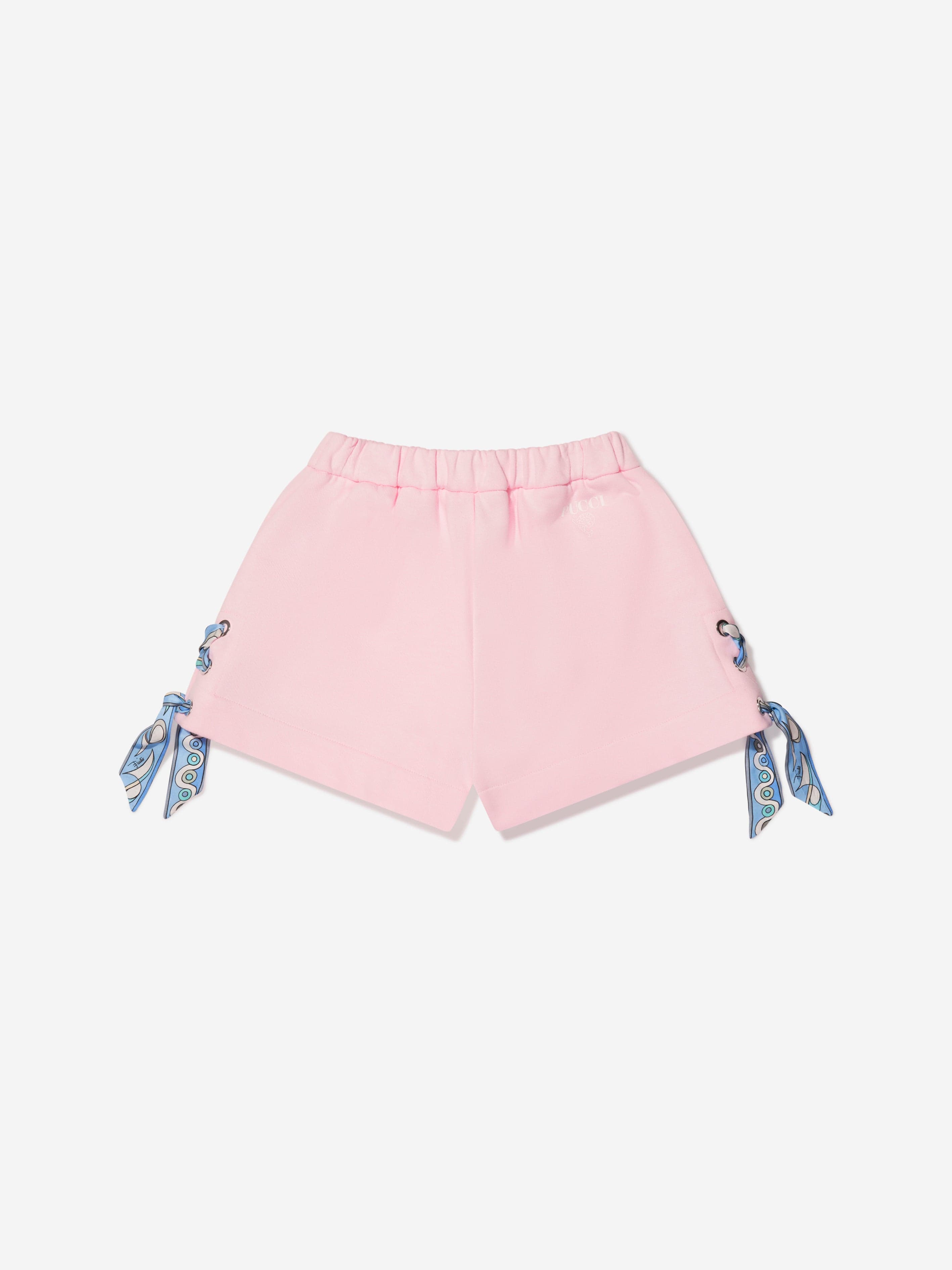 Pucci Girls Jersey Shorts in Pink