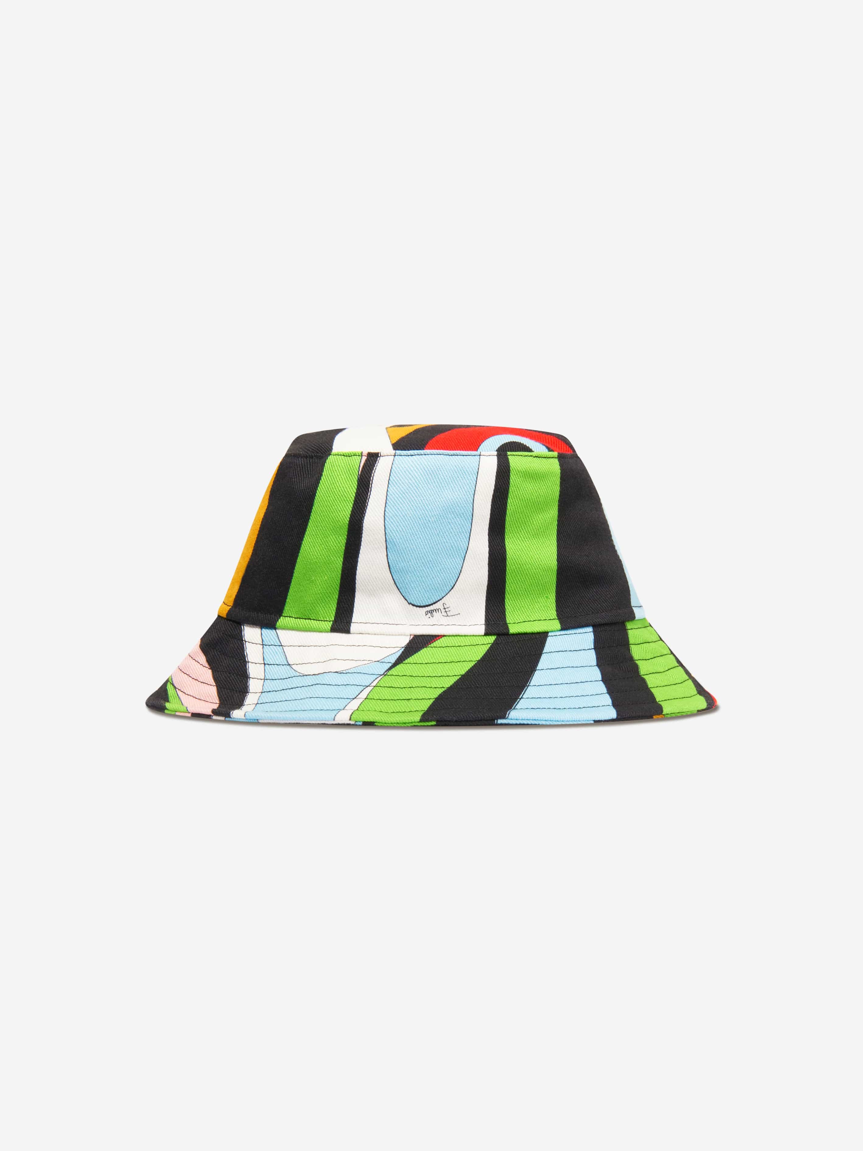 Pucci Girls Marmo Print Bucket Hat