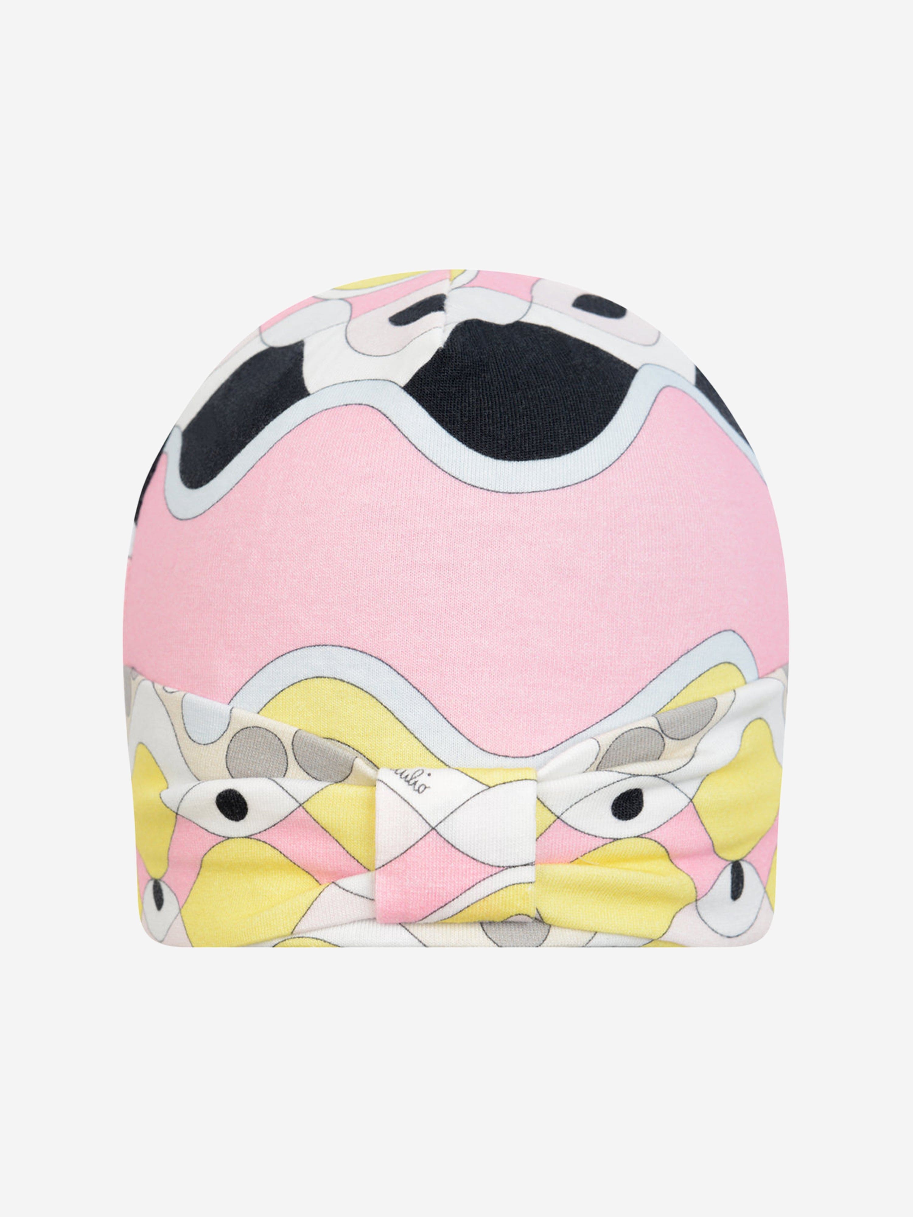 Pucci Baby Girls Cotton Hat