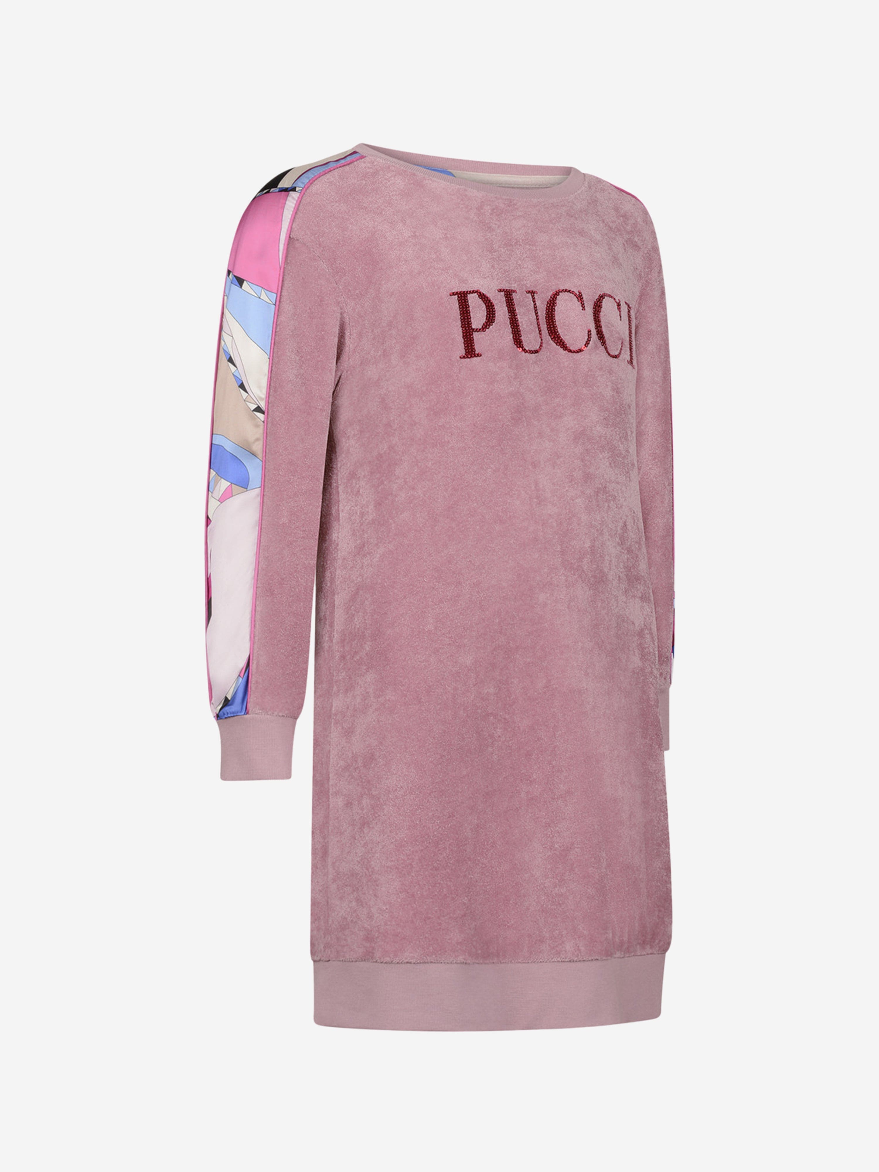 Pucci Girls Velour Dress