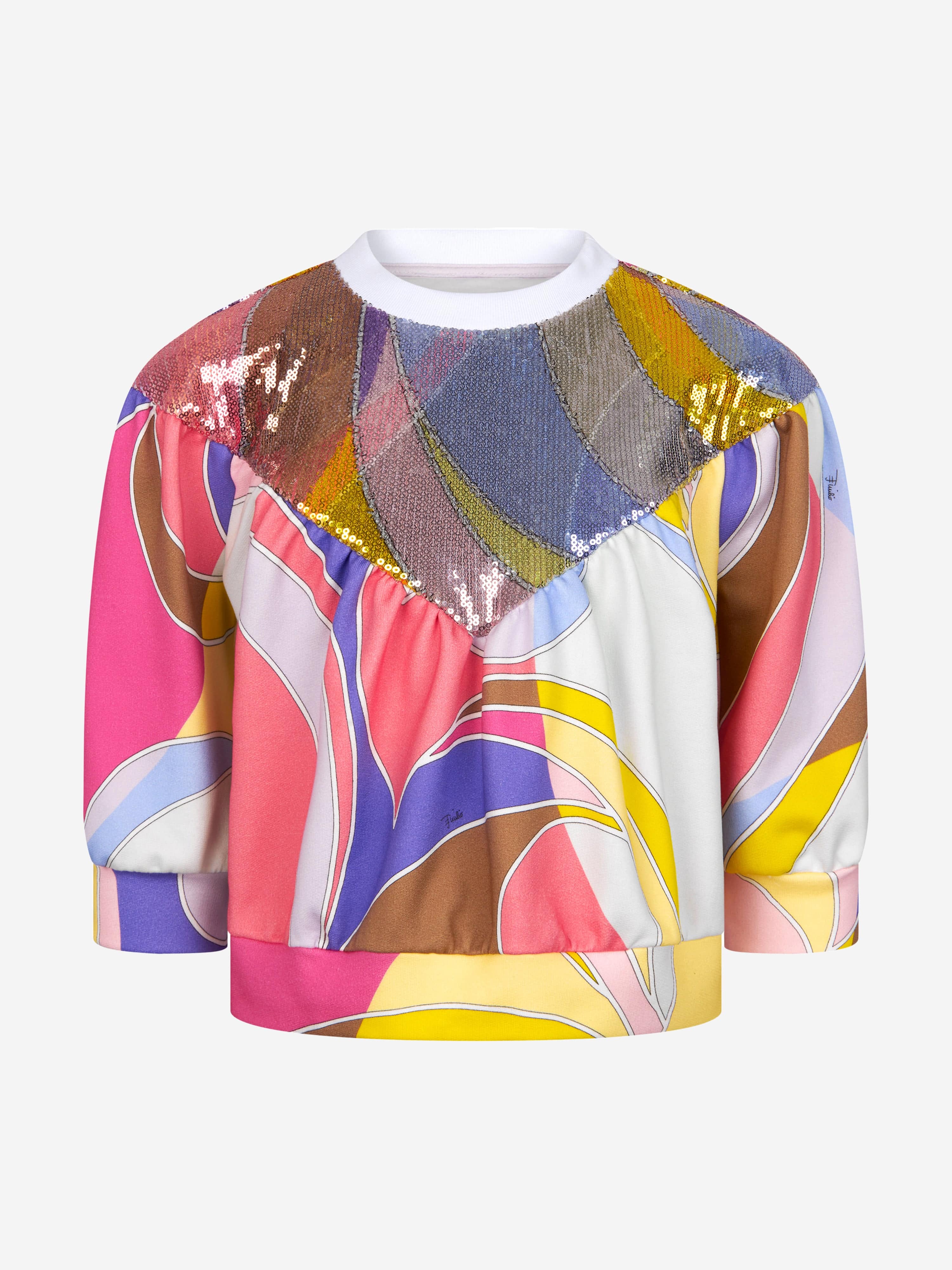 Pucci Girls Sweat Top