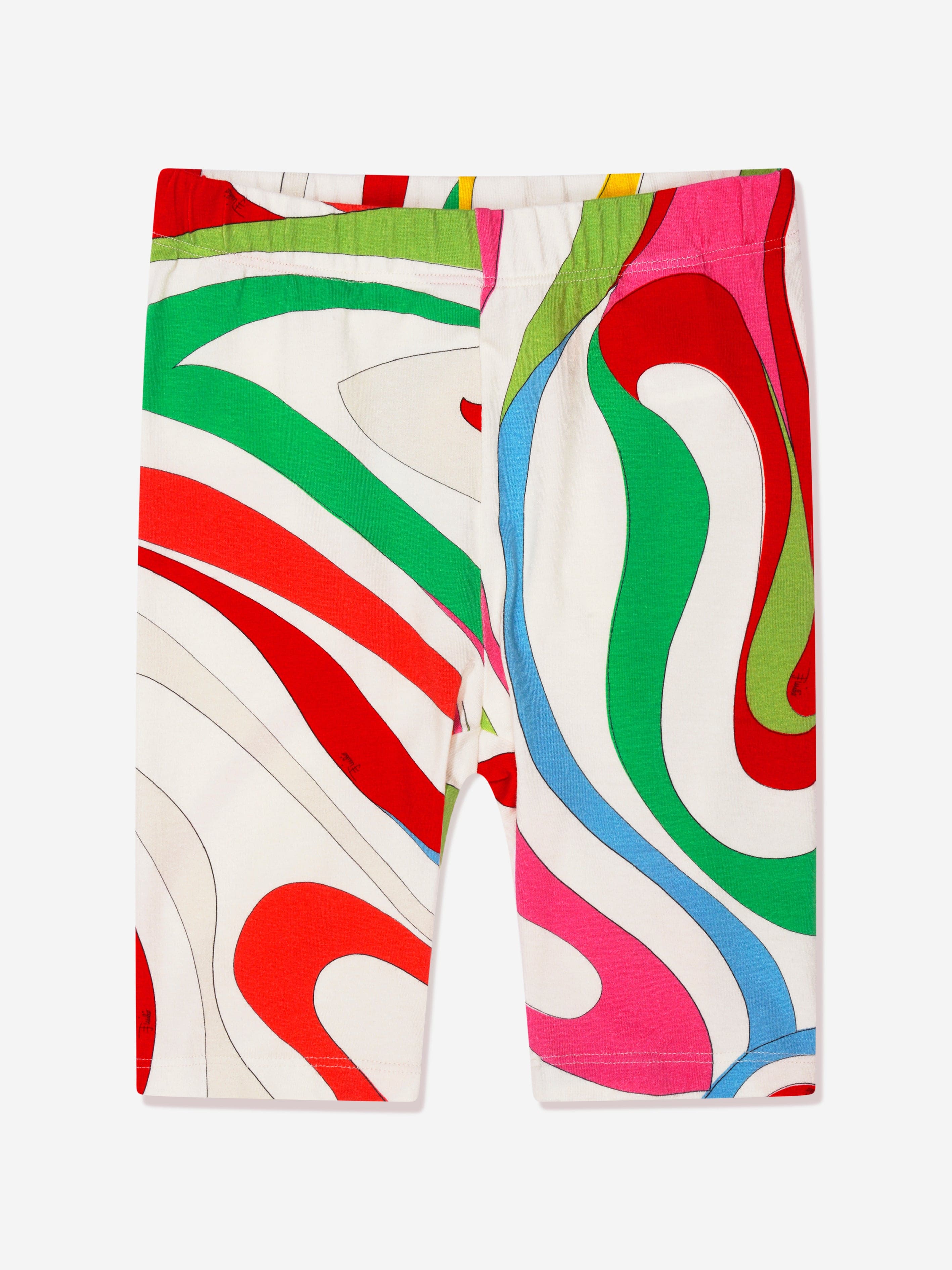 Pucci Girls Marmo Print Leggings in Multicolour