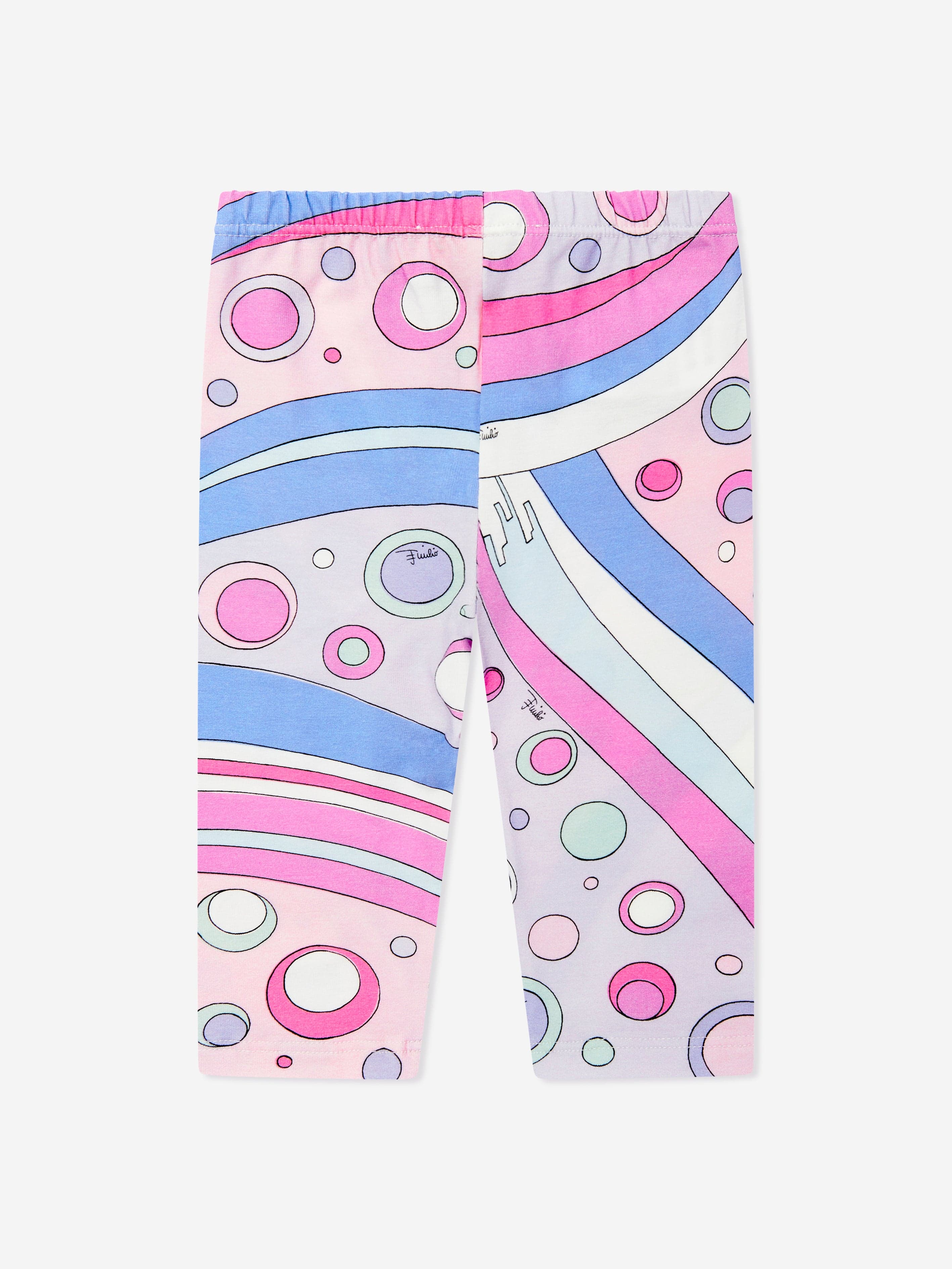 Baby Girls Fontane Print Leggings in Pink