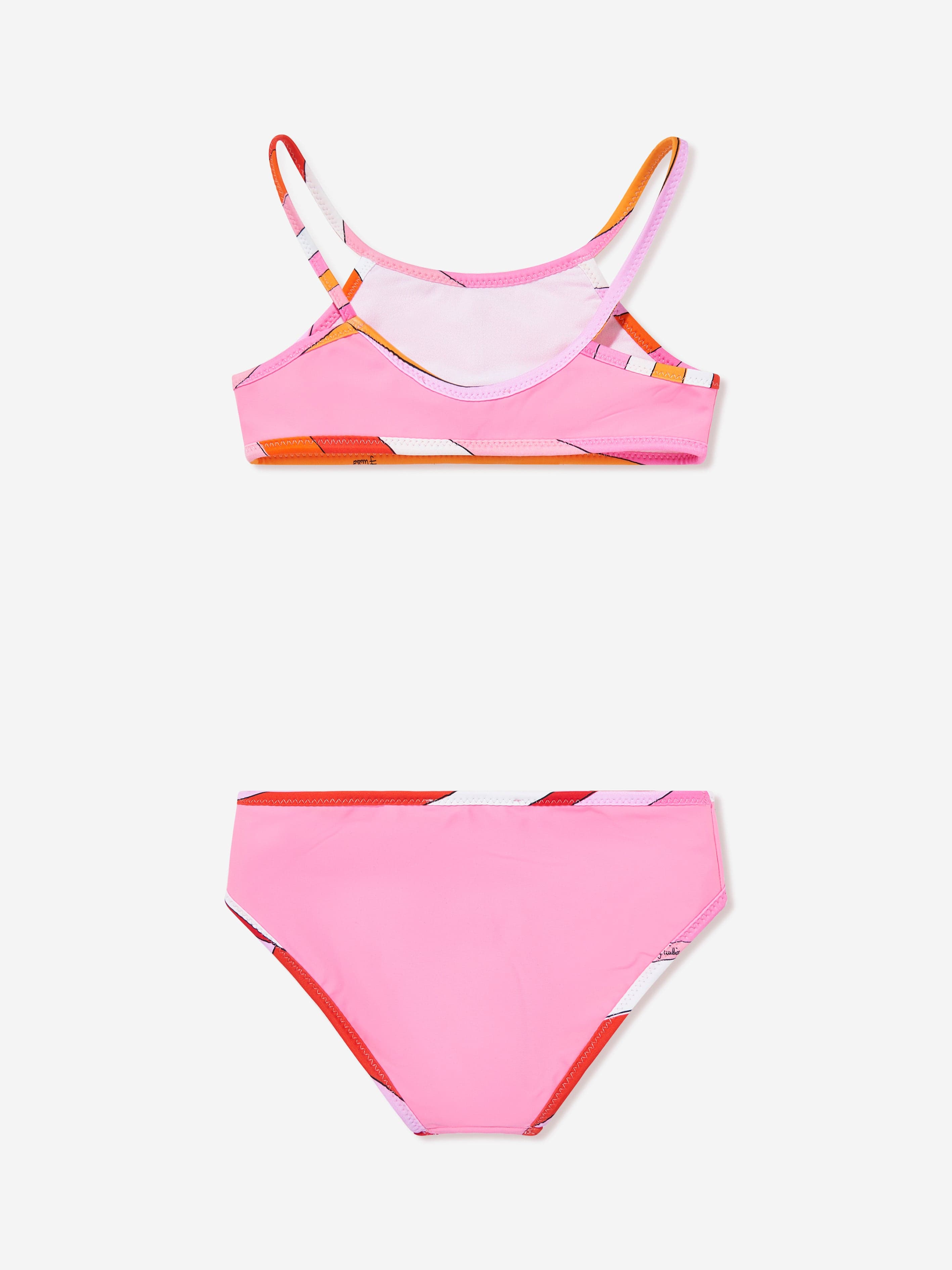 PUCCI Girls Logo Bikini in Pink