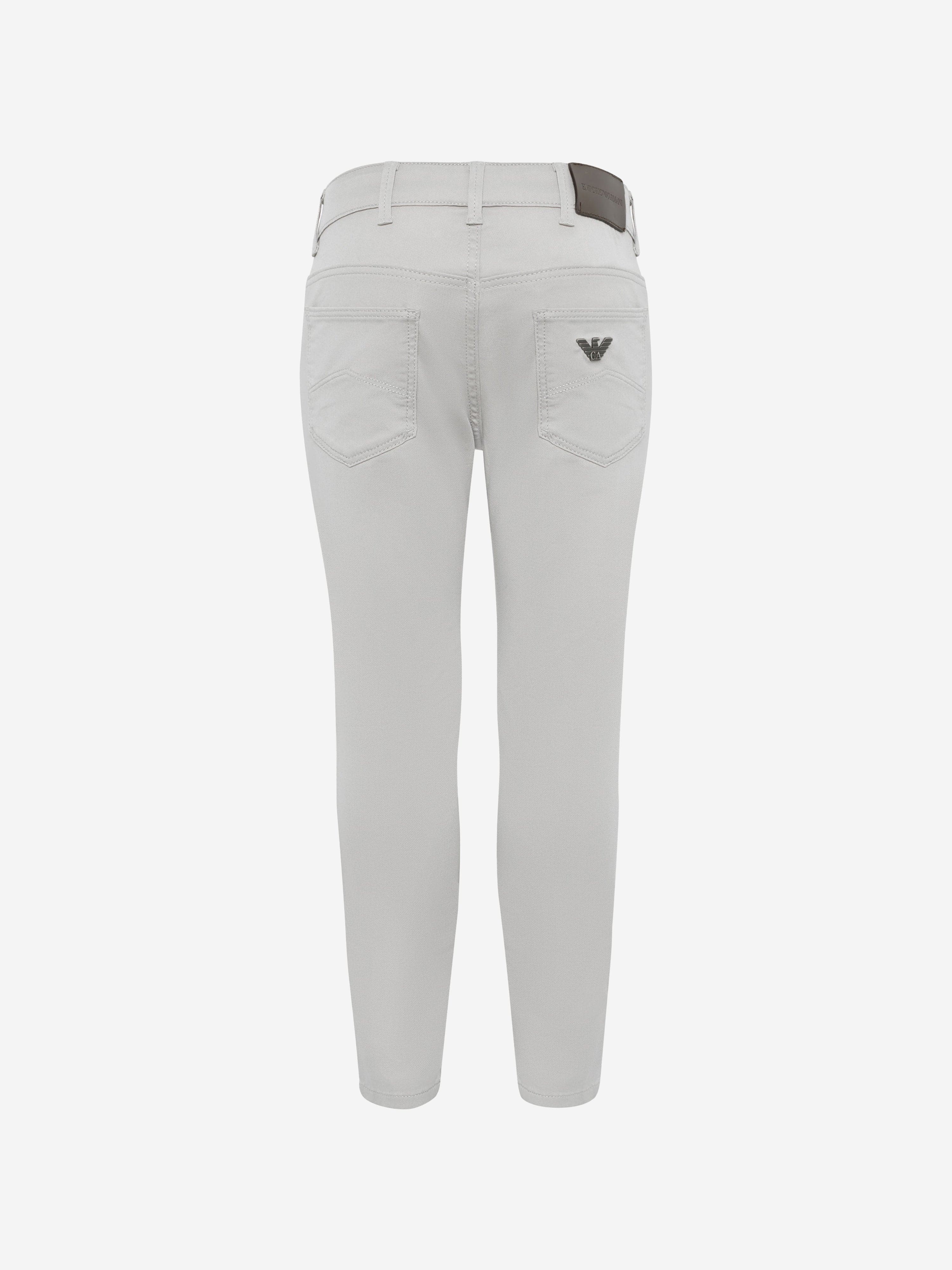 Emporio Armani Boys Cotton Slim Fit Jeans