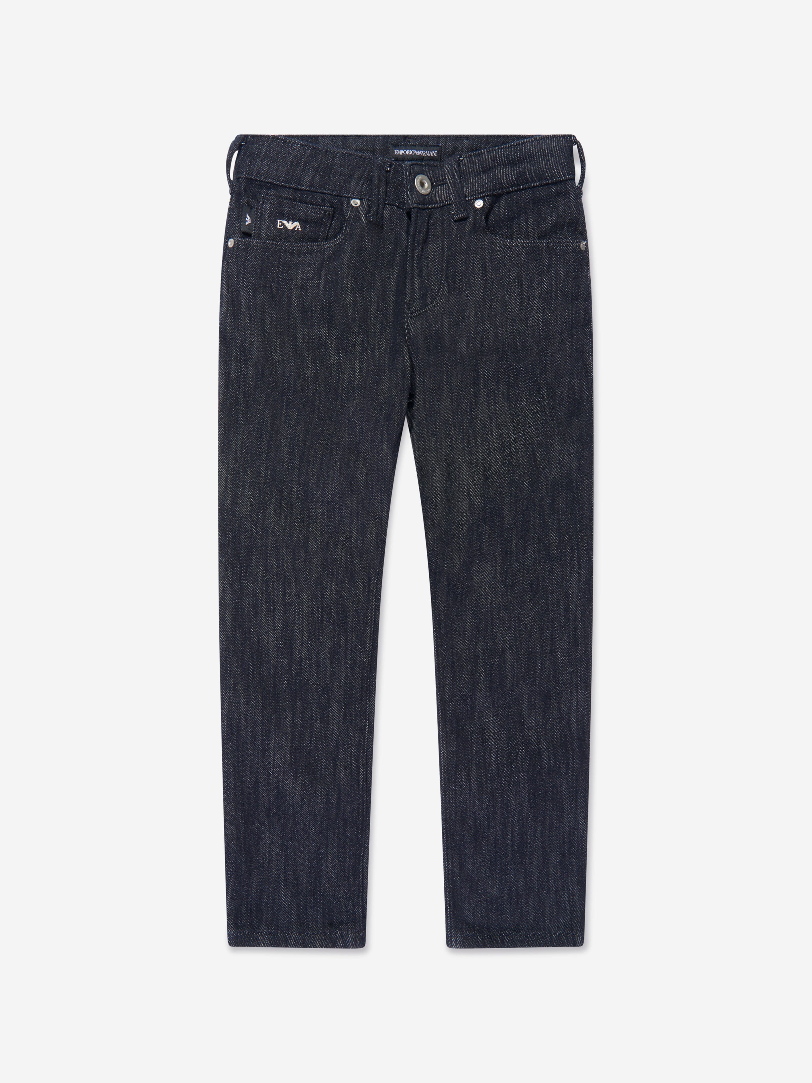 Emporio Armani Boys Denim Logo Pocket Jeans