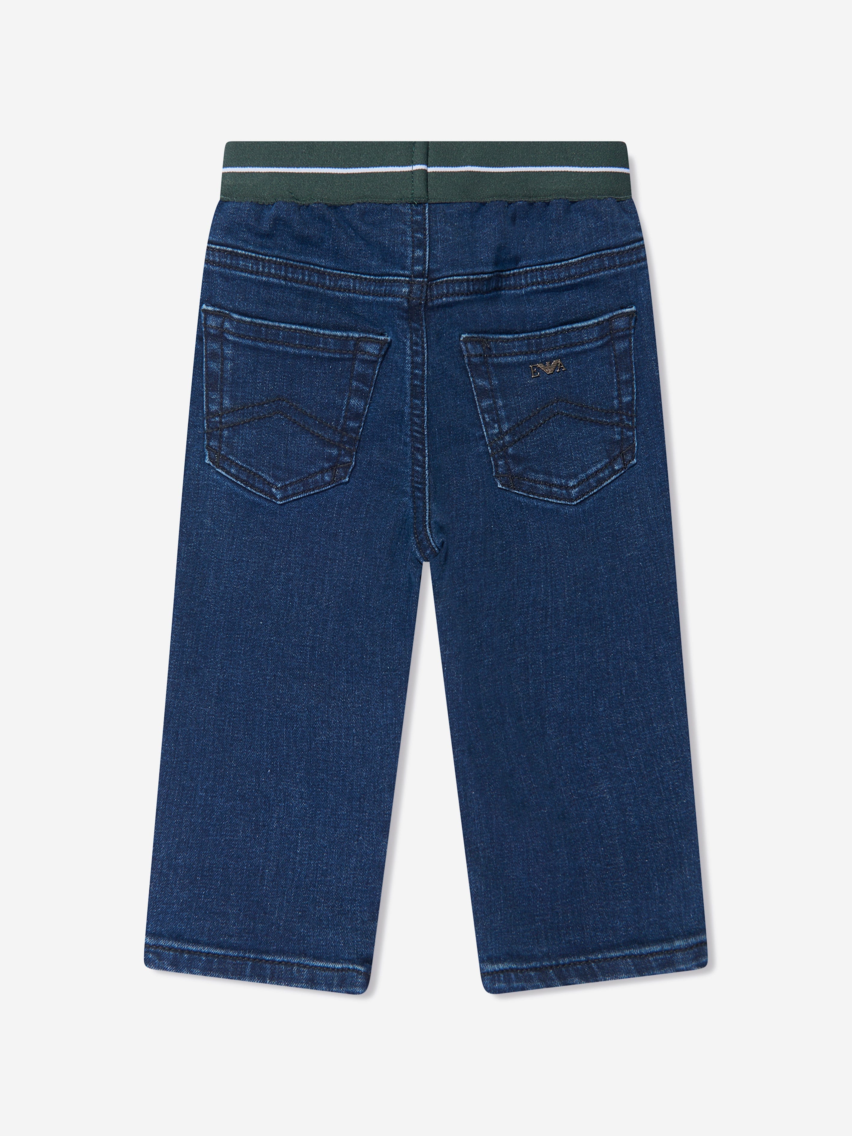 Emporio Armani Baby Boys Denim Pull On Jeans