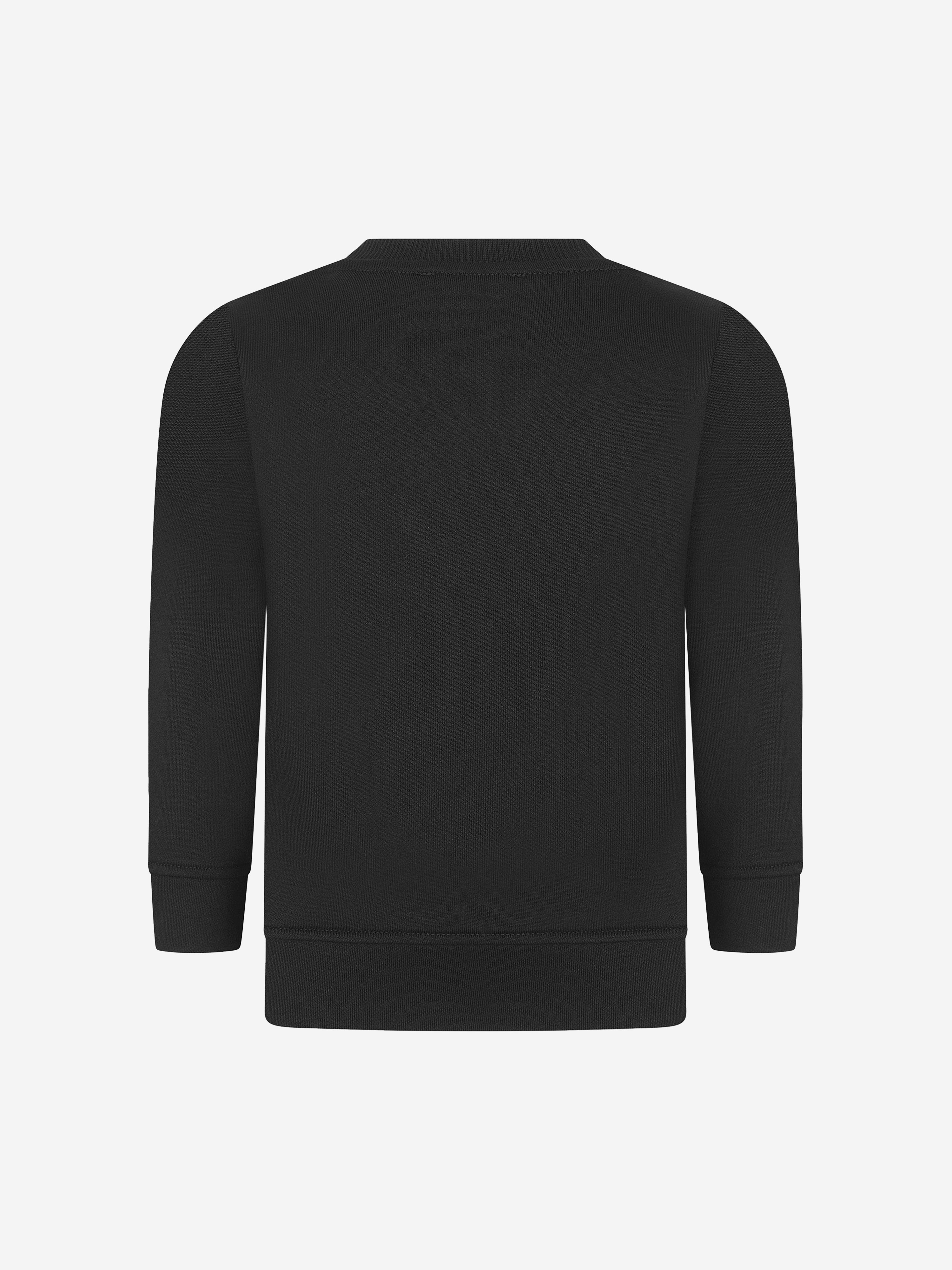 Emporio Armani Boys Cotton Blend Logo Sweatshirt