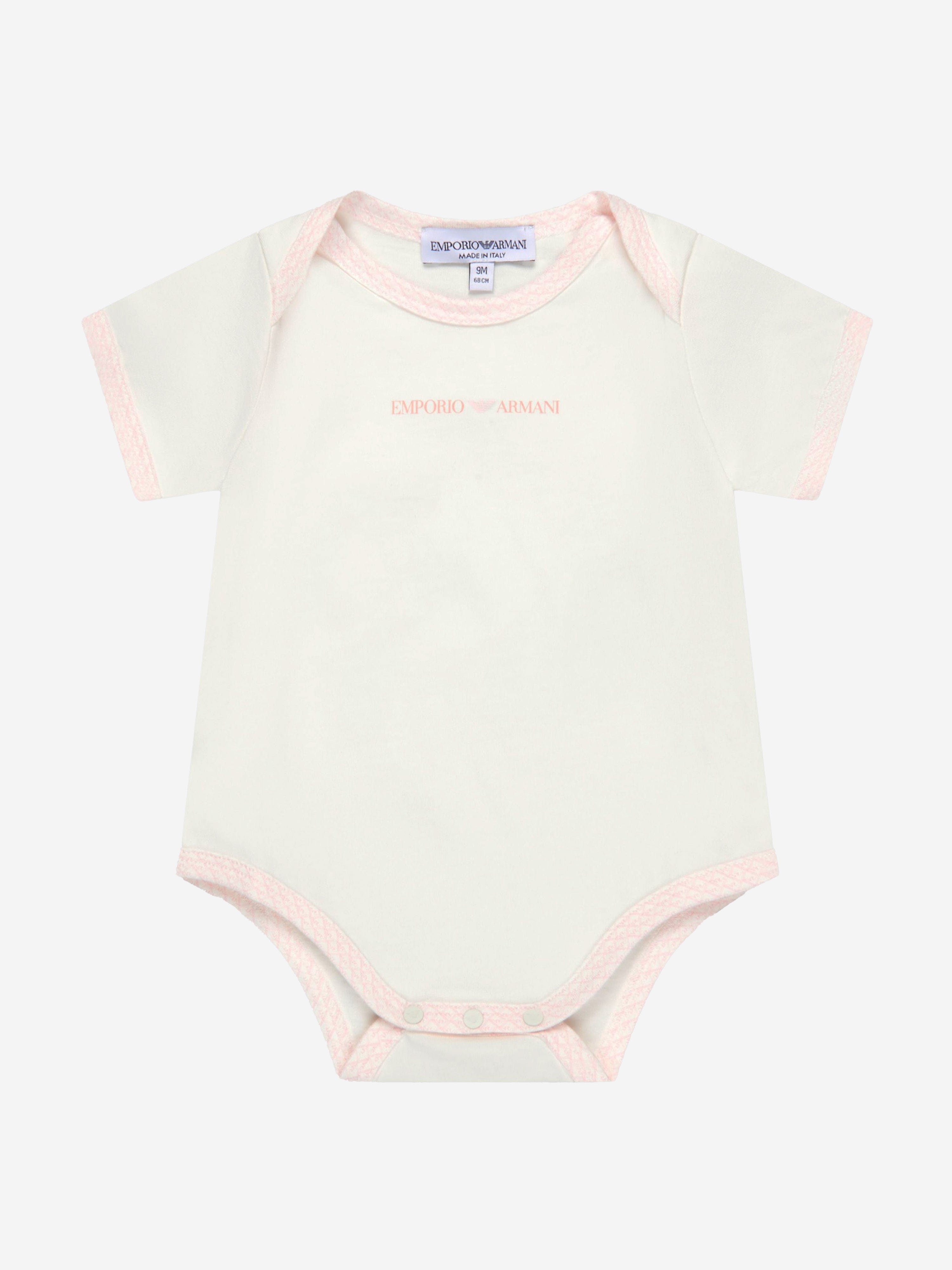 Emporio Armani Baby Girls Bodysuit Set