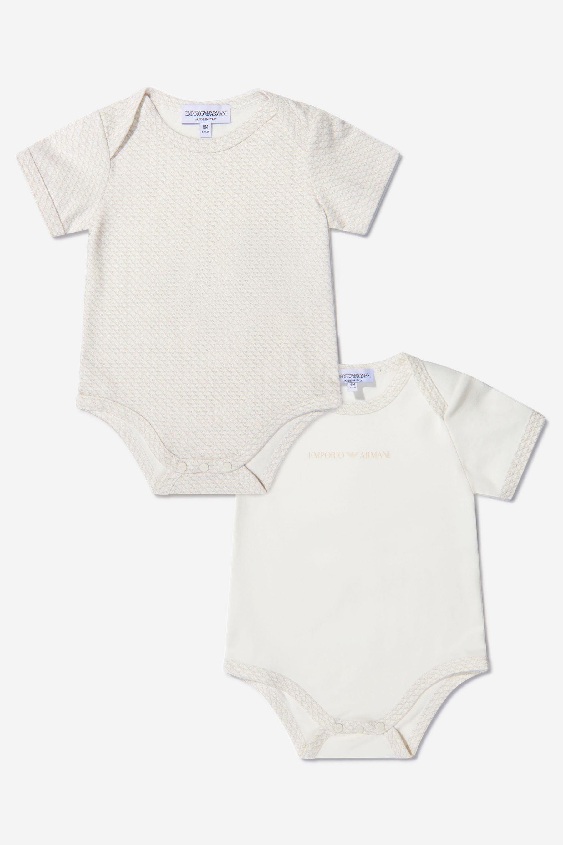 Emporio Armani Baby Bodysuit Set (2 Piece)