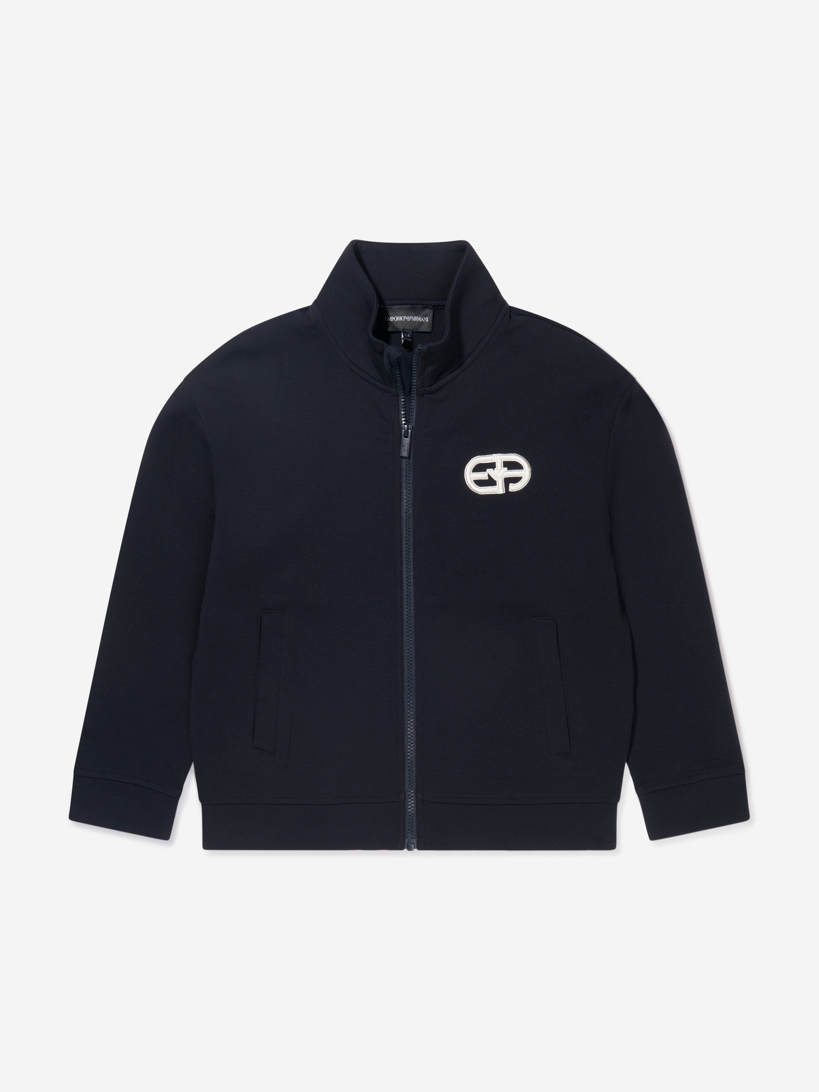 Emporio Armani Boys Logo Zip Up Top