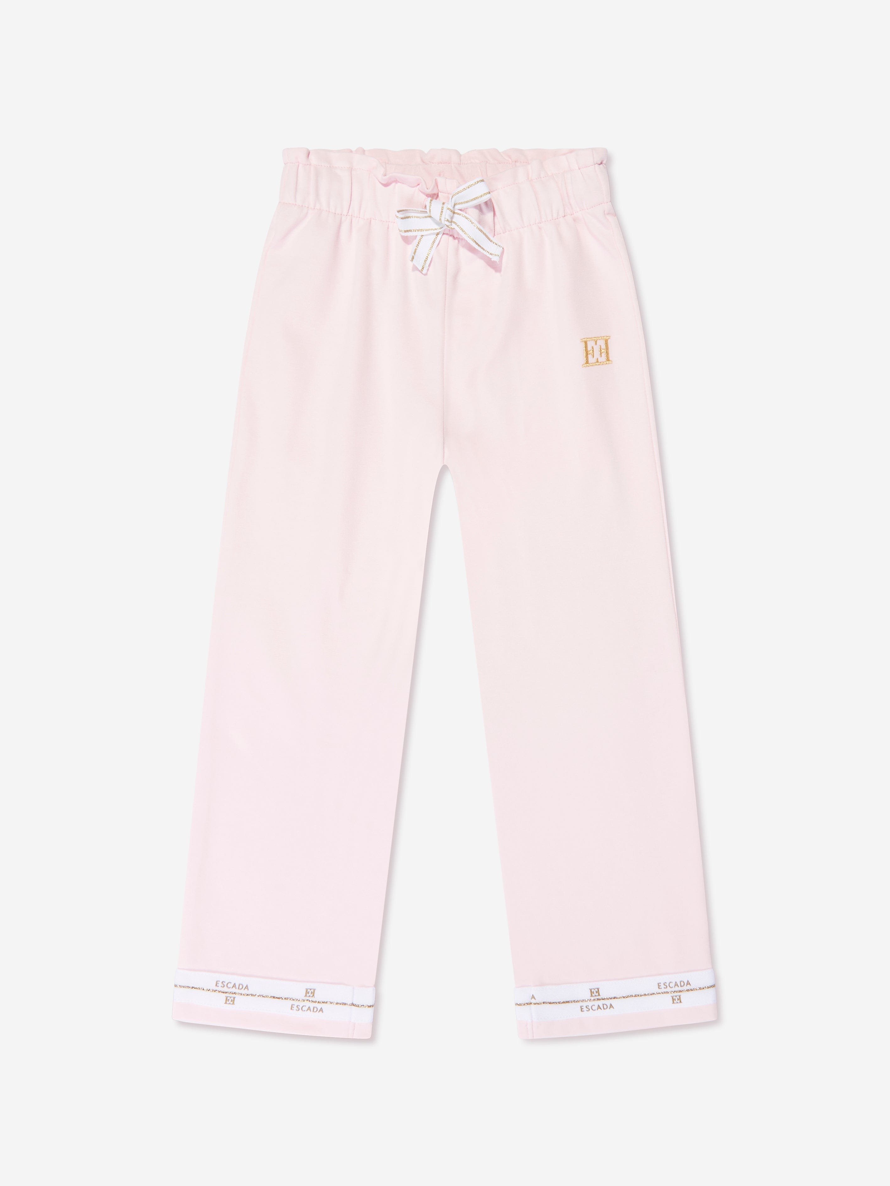 Escada Girls Logo Joggers in Pink