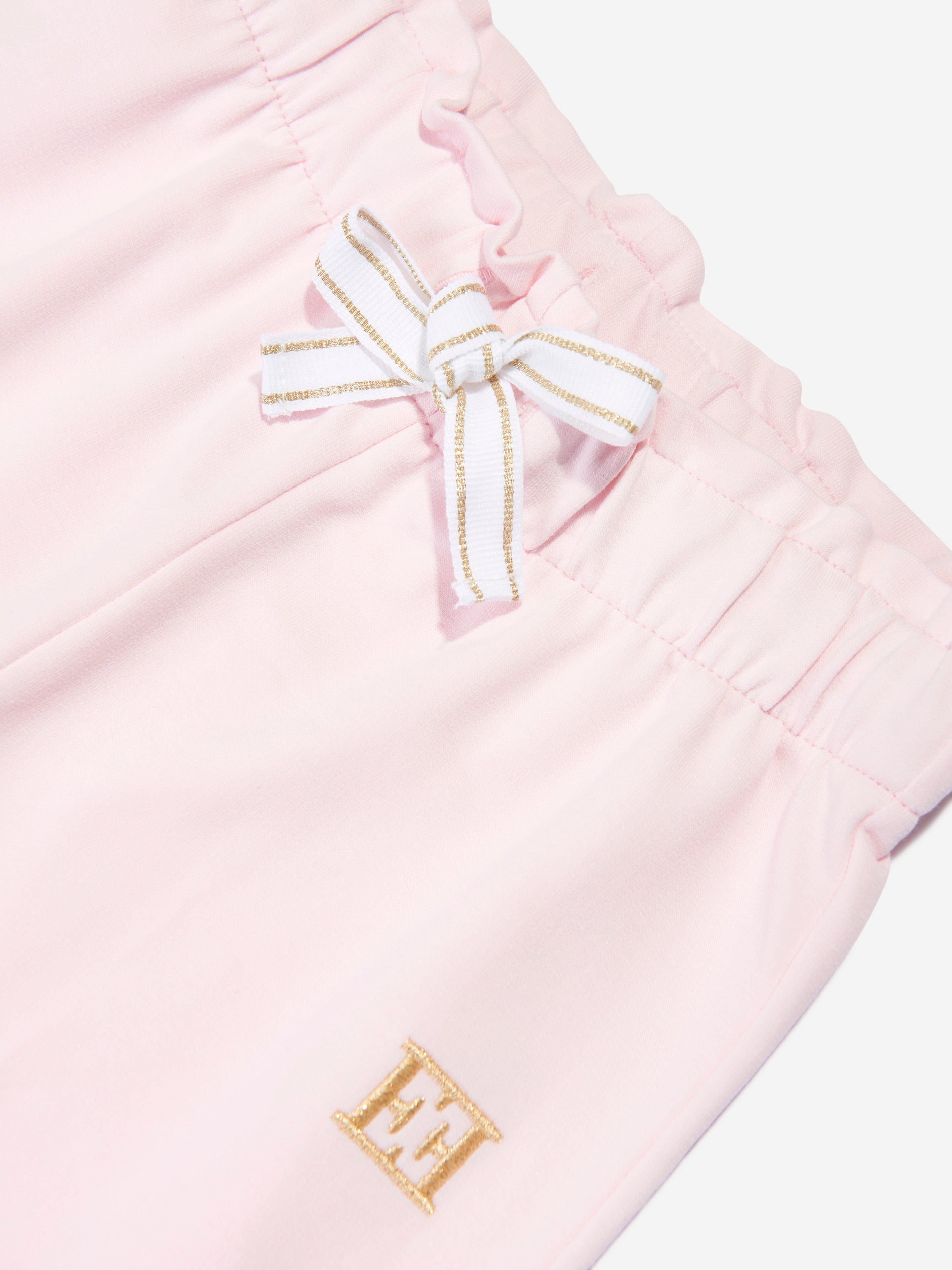 Escada Girls Logo Joggers in Pink