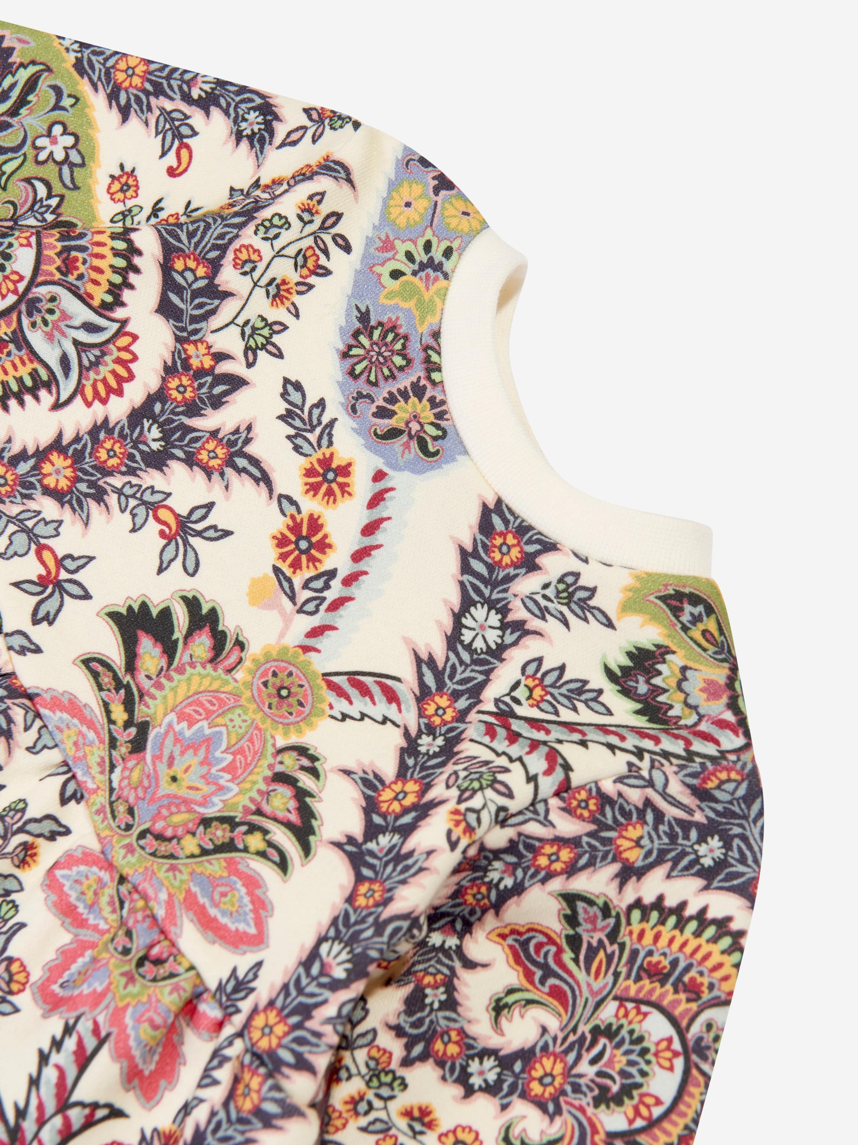 Etro Baby Girls Paisley Print Dress in Multicolour