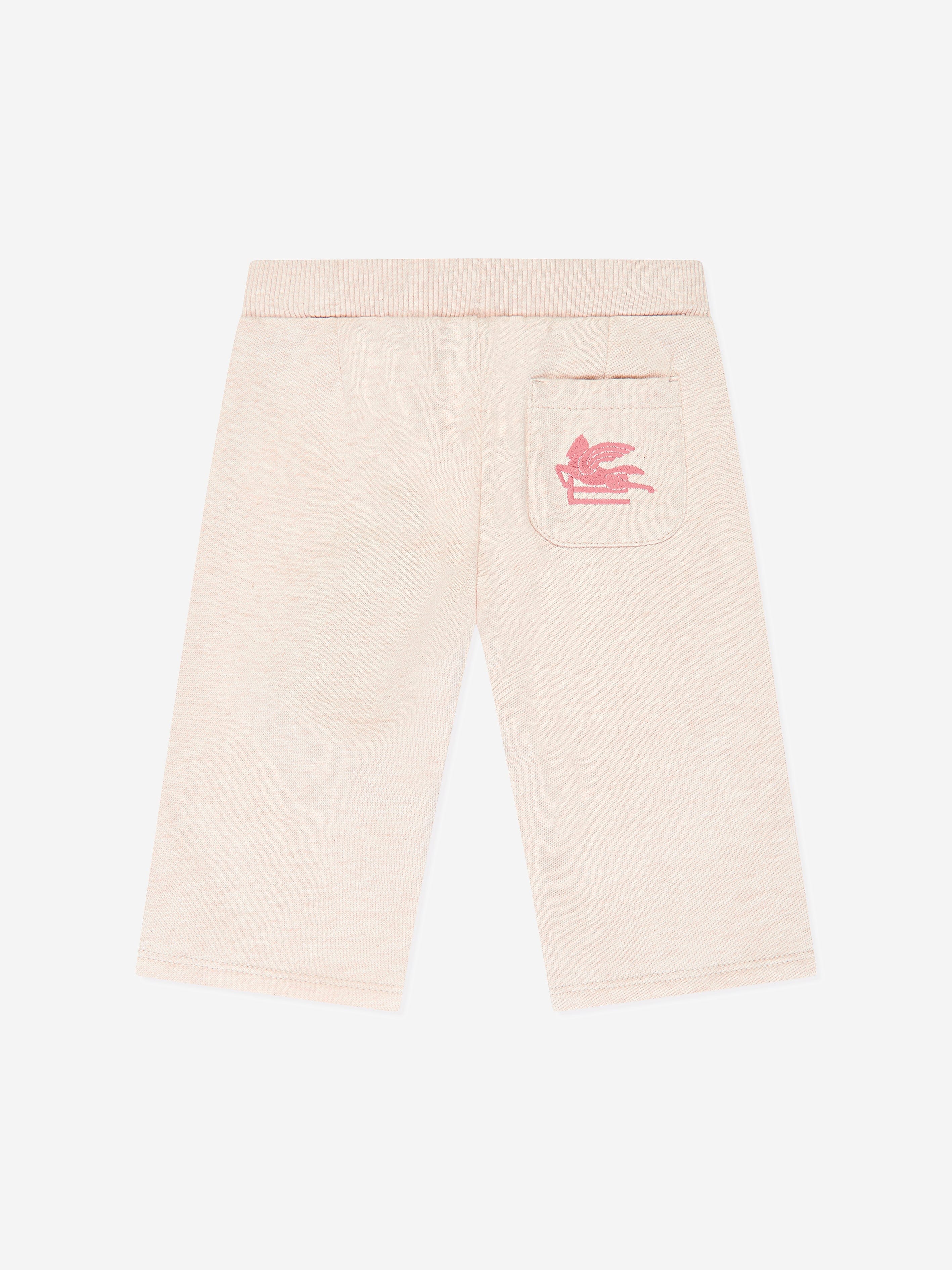 Etro Baby Girls Joggers in Beige