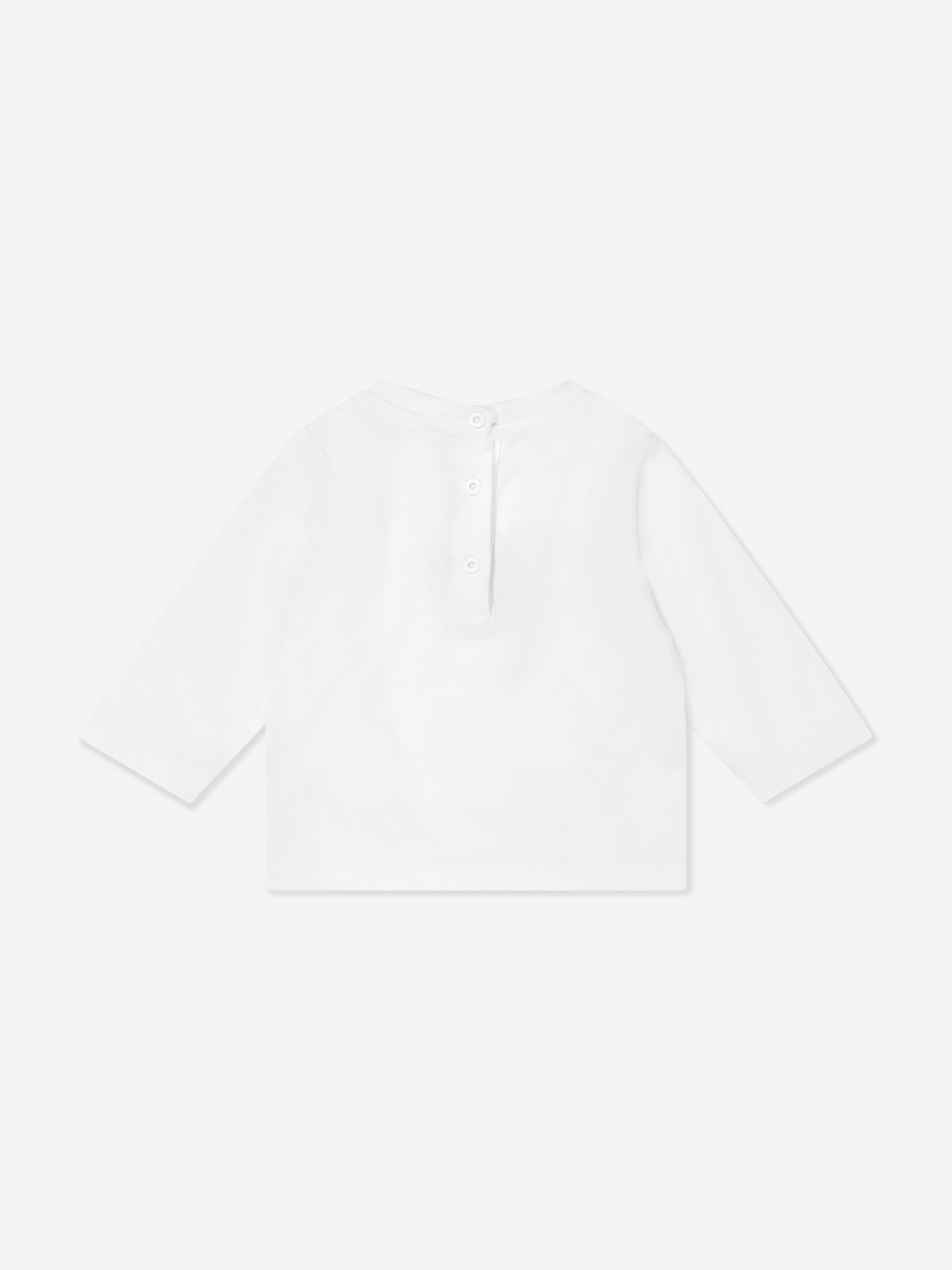 Etro Baby Boys Long Sleeve T-Shirt in Ivory