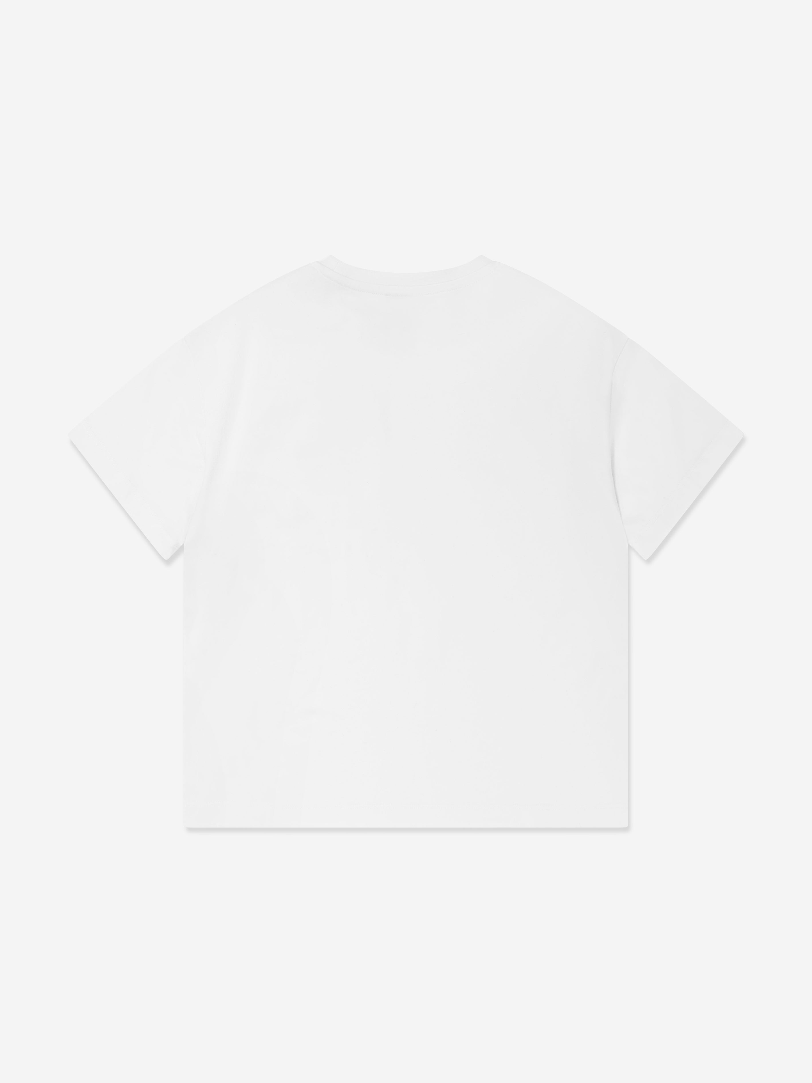 Etro Boys Pegaso Logo T-Shirt in Ivory