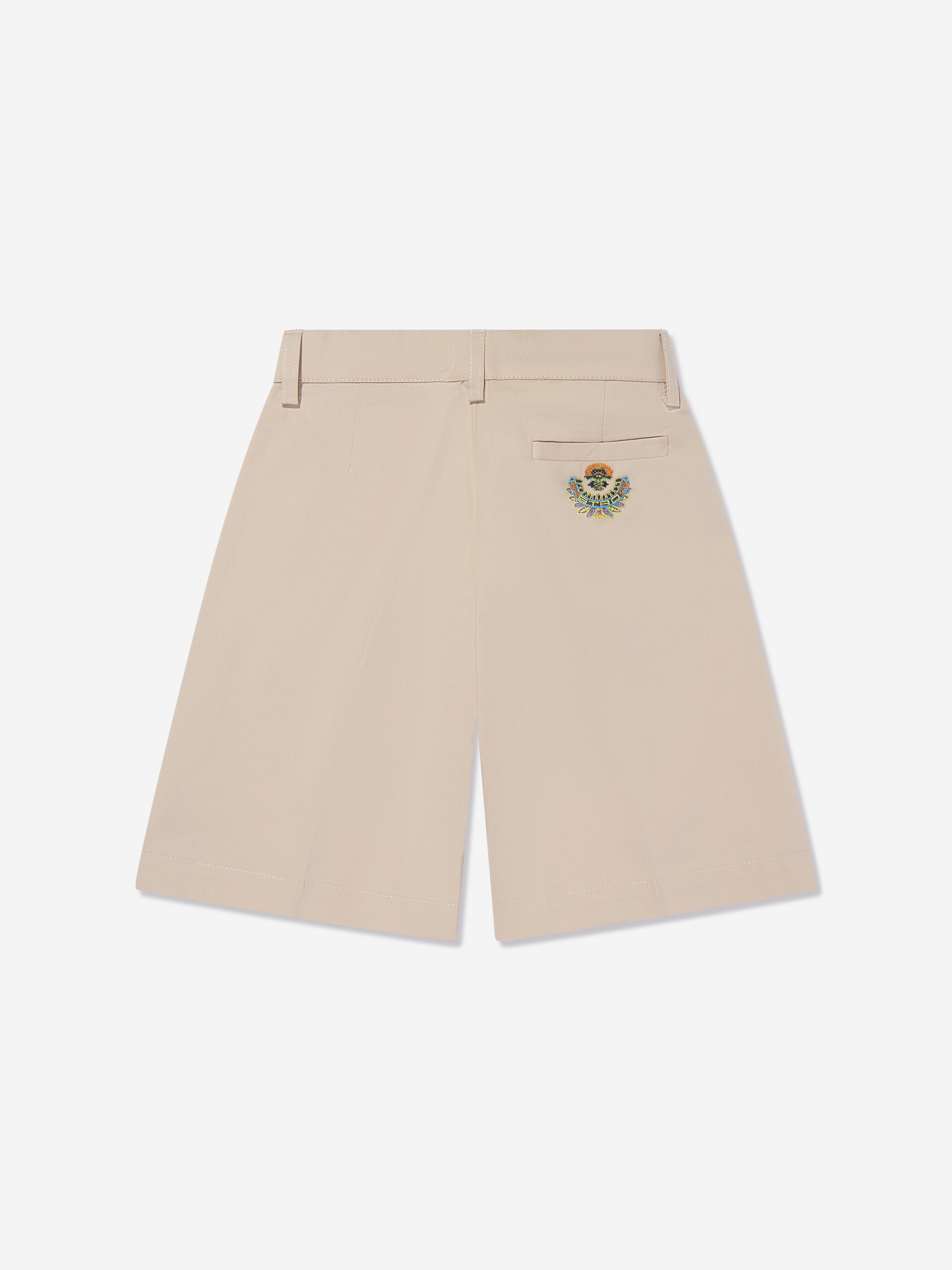 Etro Boys Chino Shorts in Beige