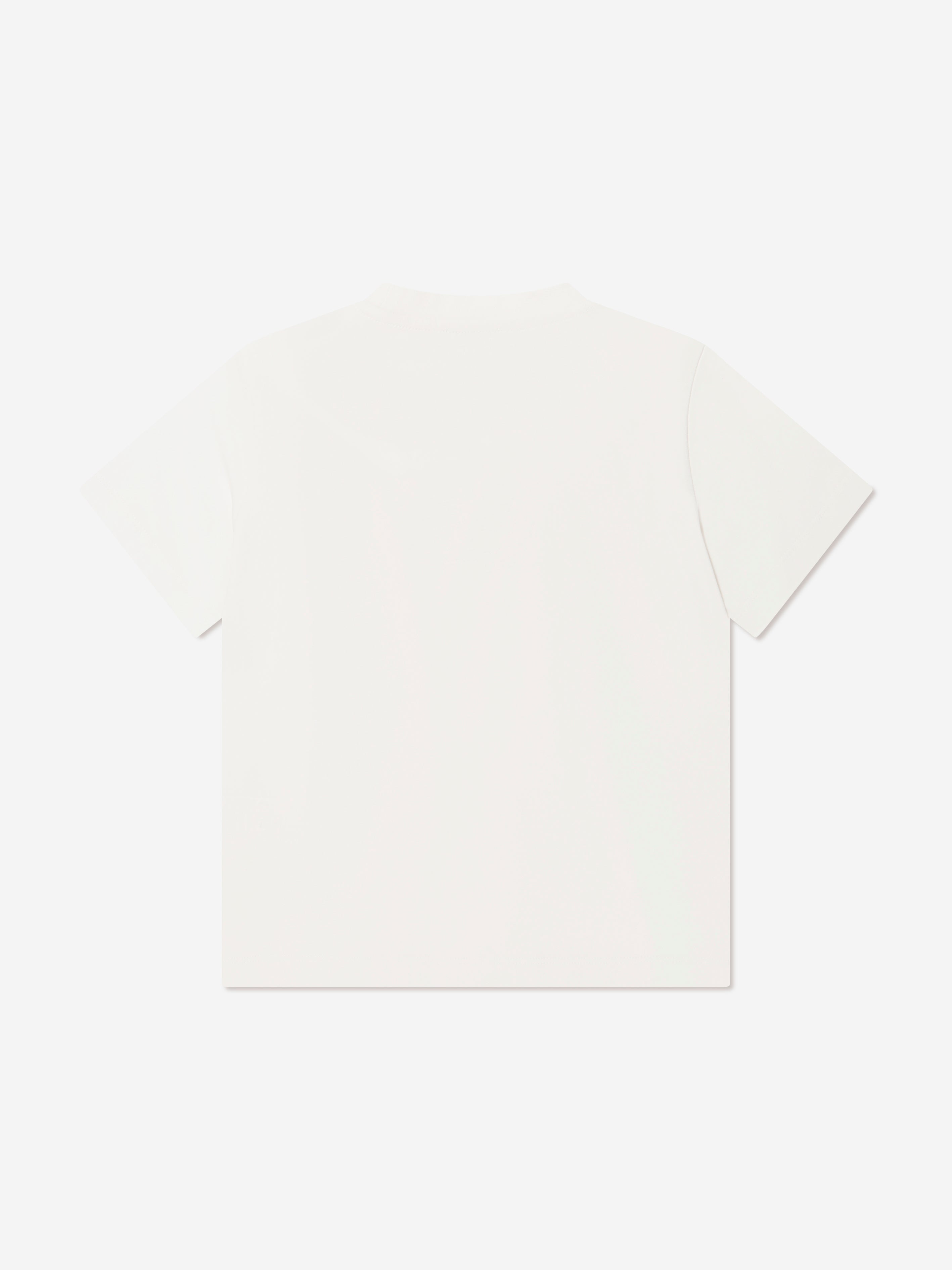 Etro Boys Paisley Logo T-Shirt in Ivory