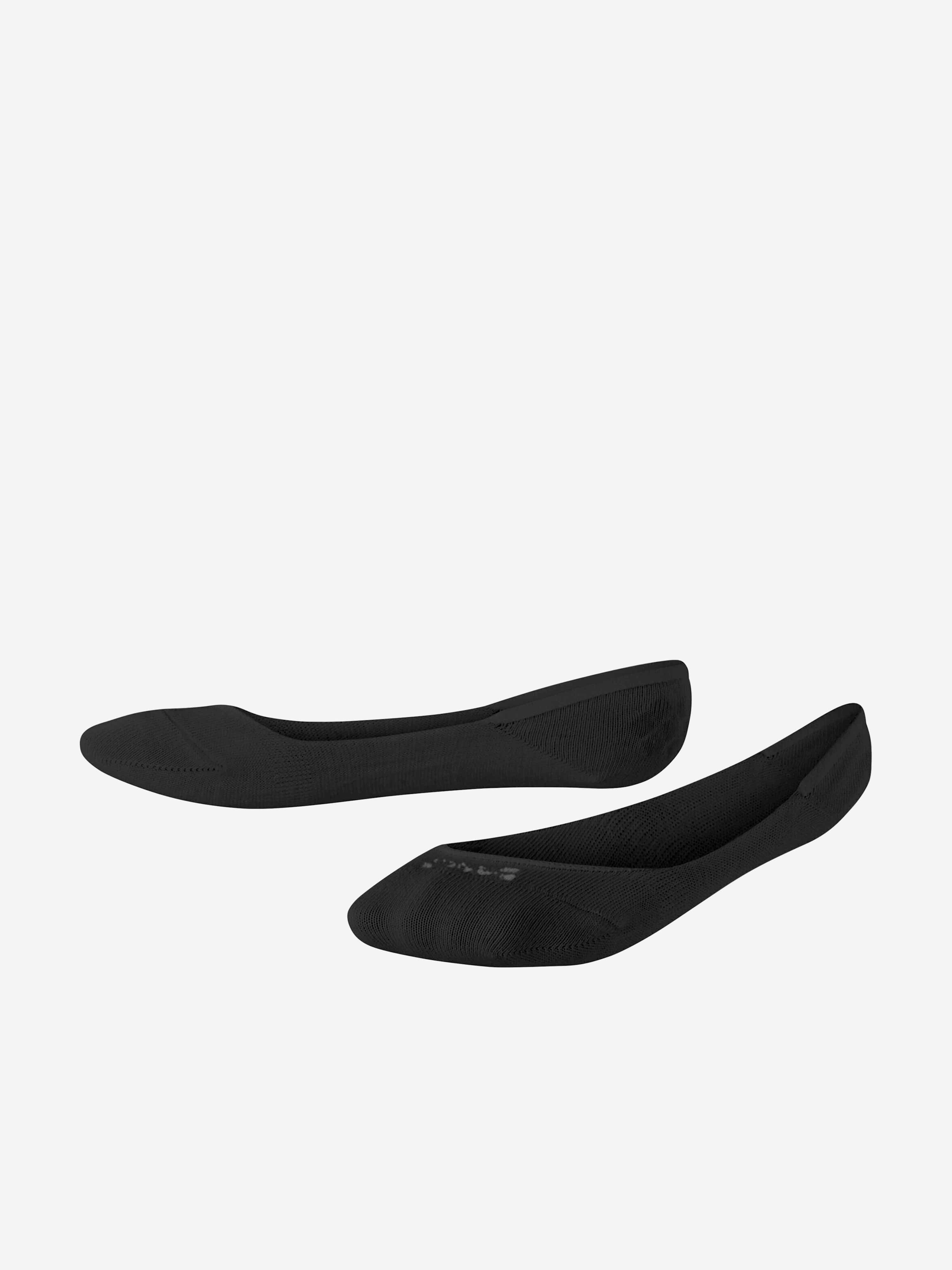 Falke Girls Ballerina No Show Socks in Black