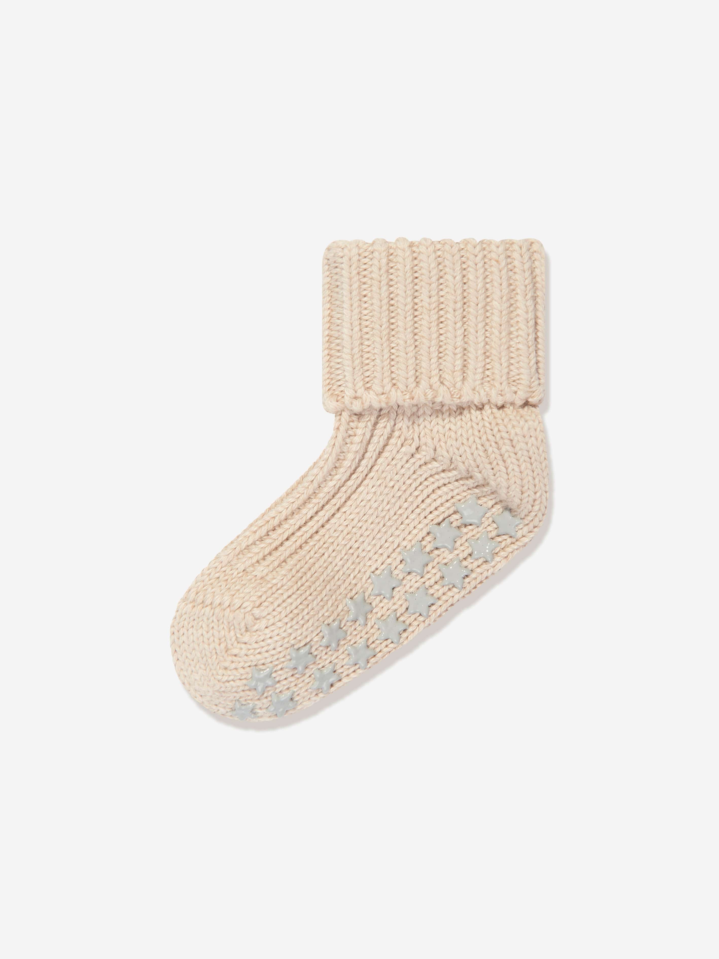 Falke Baby Cotton Catspads House Socks in Beige