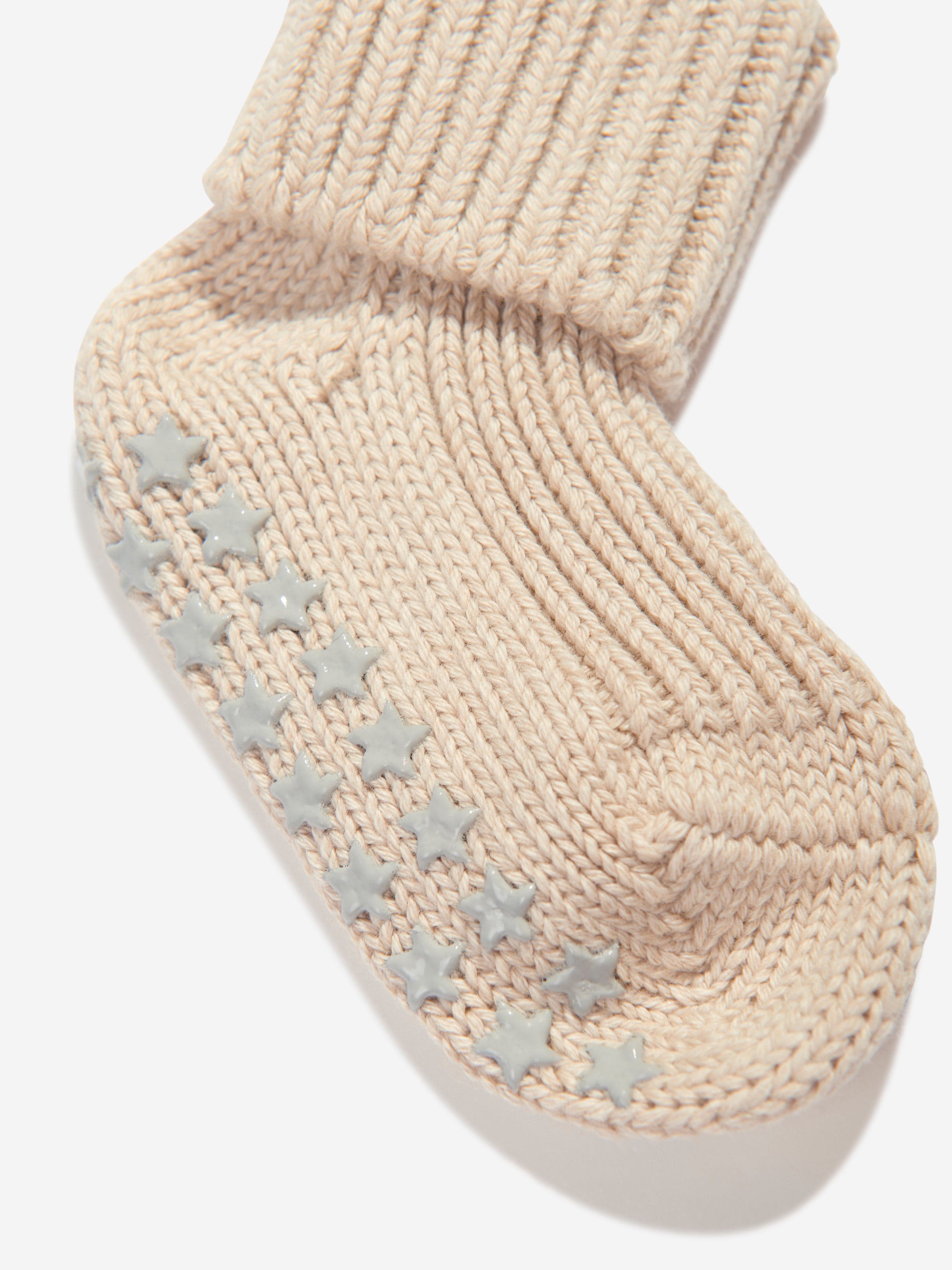 Falke Baby Cotton Catspads House Socks in Beige