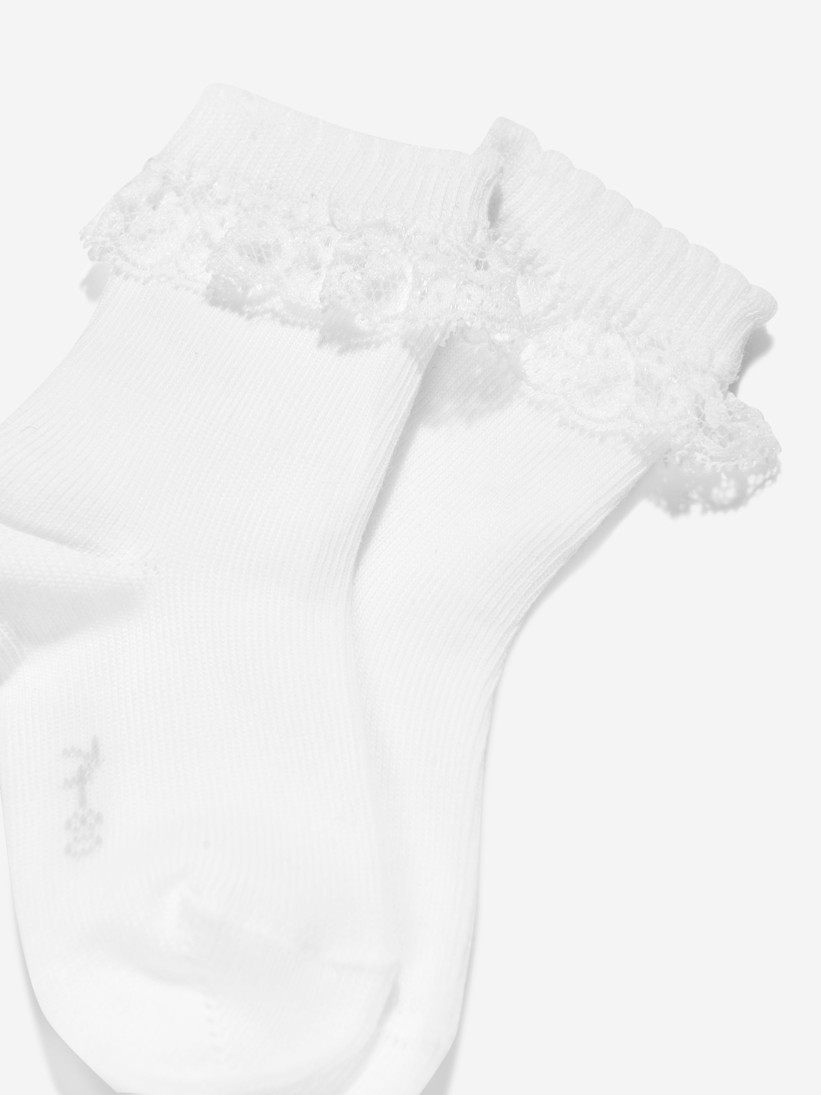 Falke Baby Girls Romantic Lace Socks in White