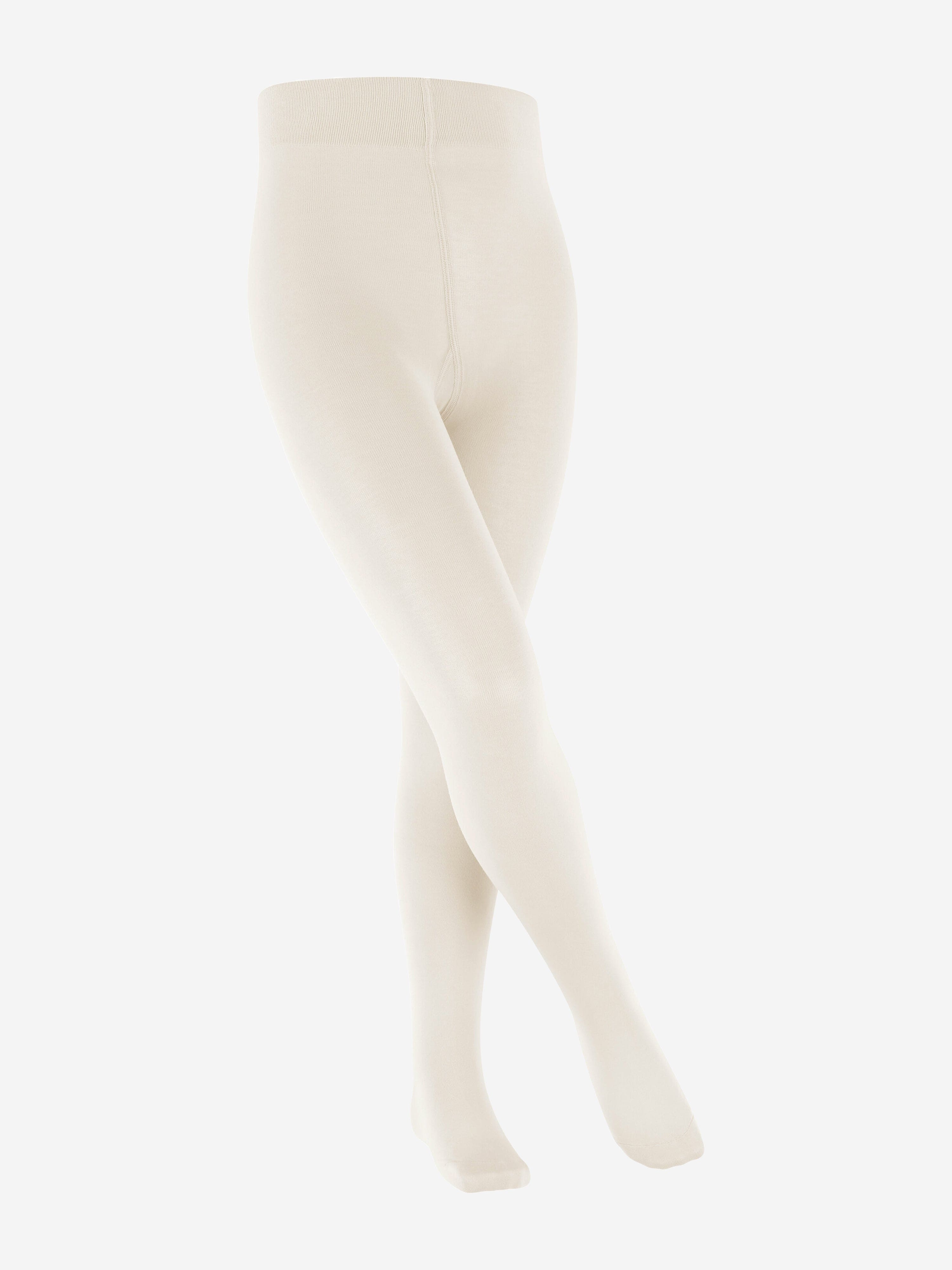 Falke Girls Cotton Touch Tights in Ivory