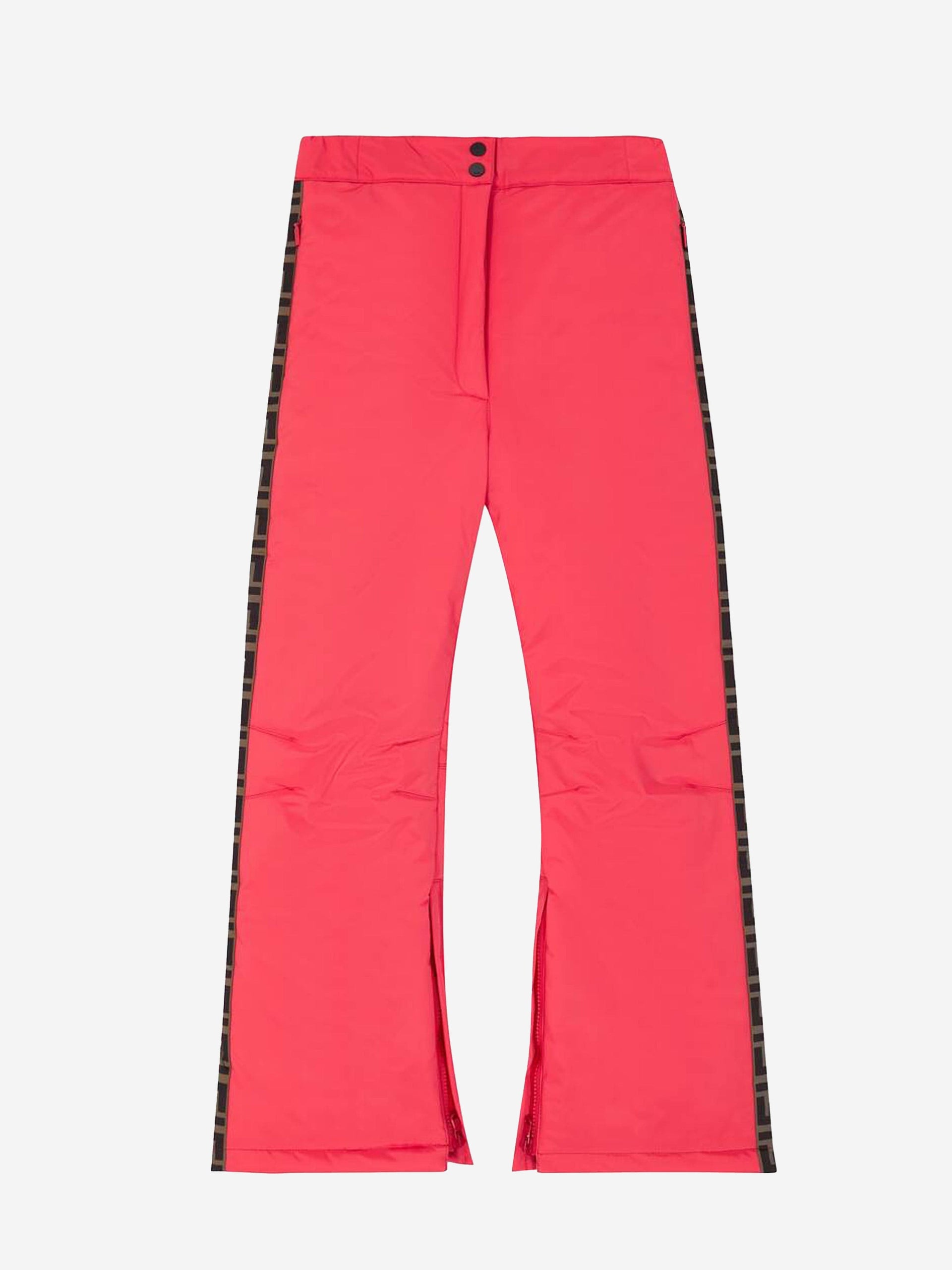 Fendi FF Logo Trim Ski Trousers