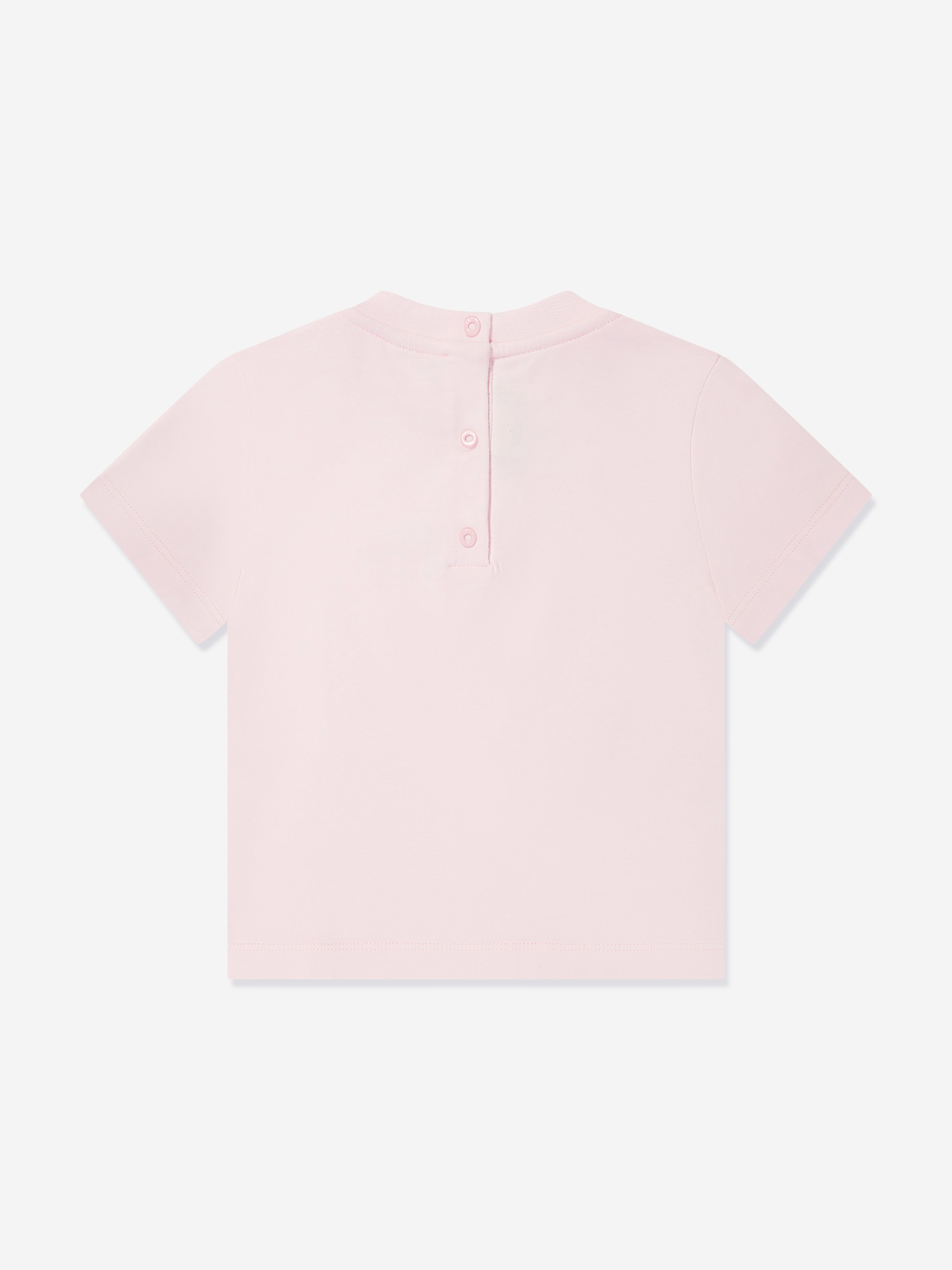 Fendi Baby Girls Logo T-Shirt in Pink