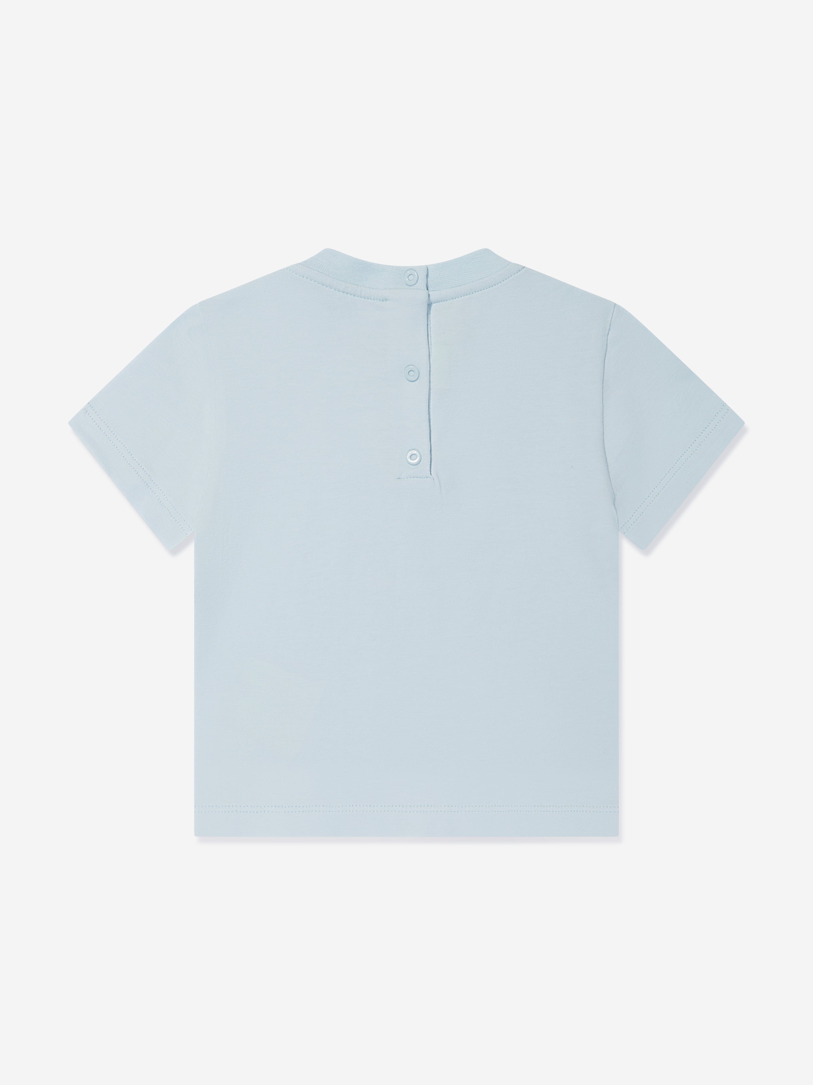 Fendi Baby Logo T-Shirt in Blue