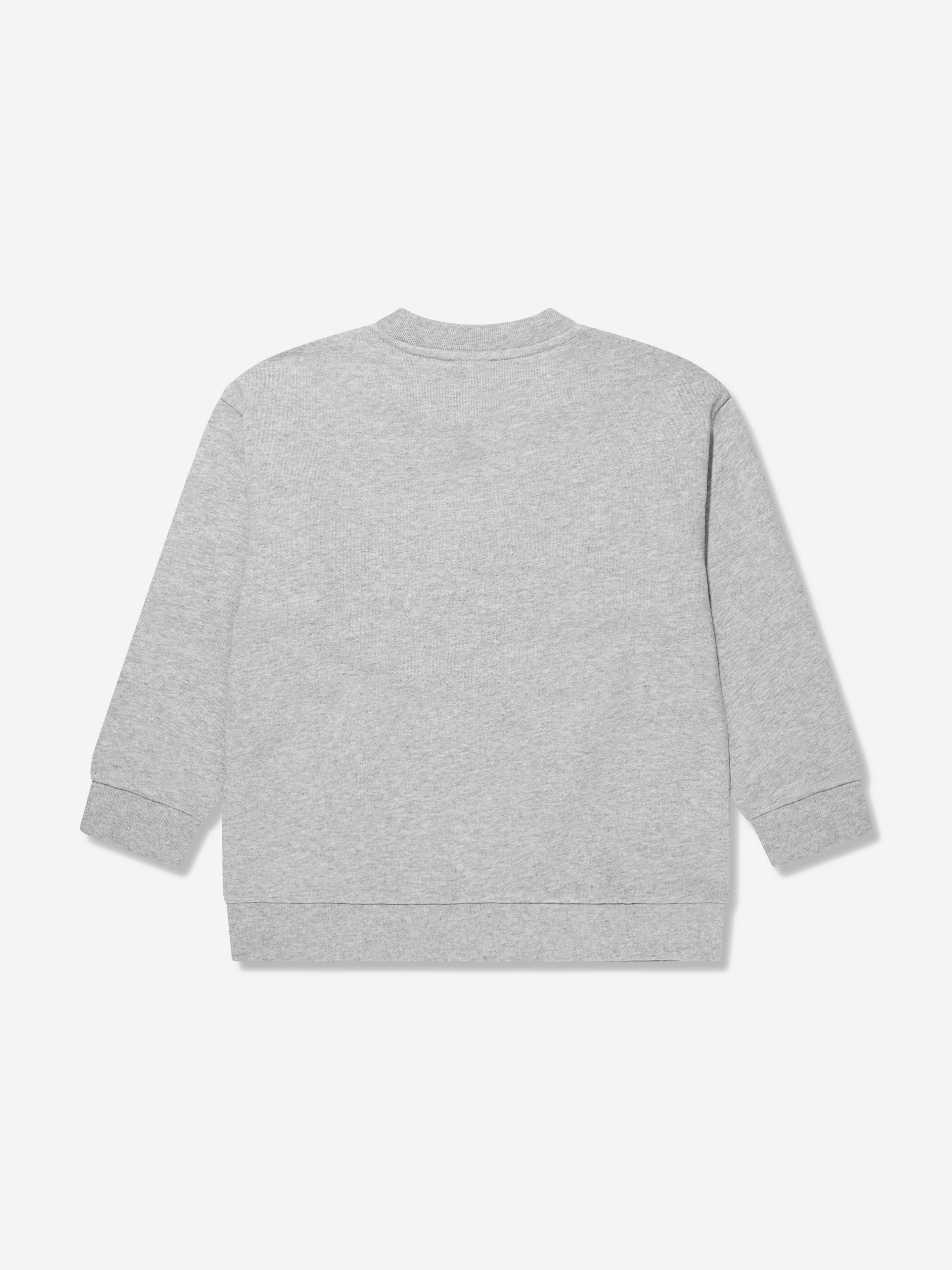 Fendi Kids Logo Sweatshirt in Grey