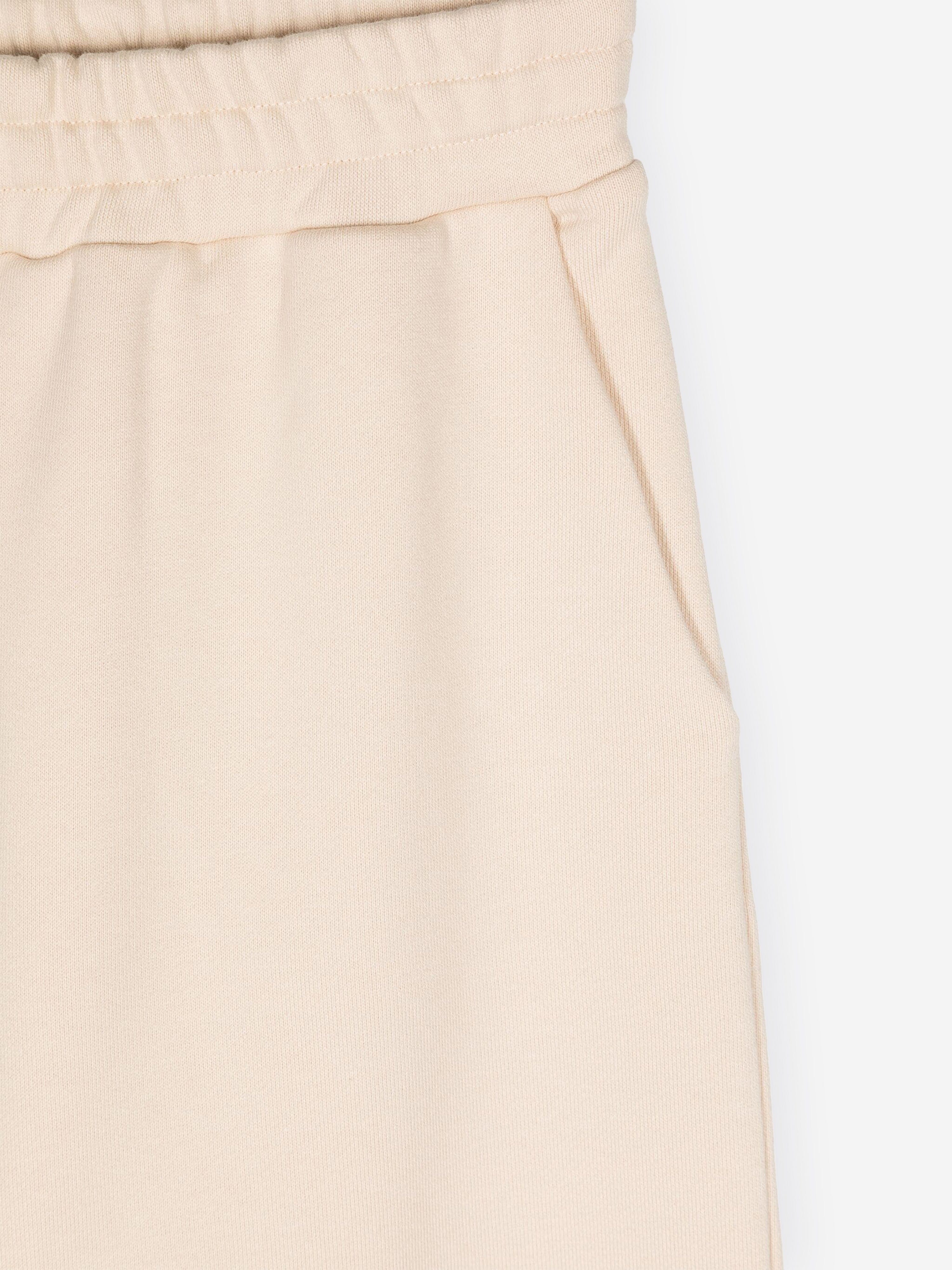 Fendi Kids Logo Joggers in Beige