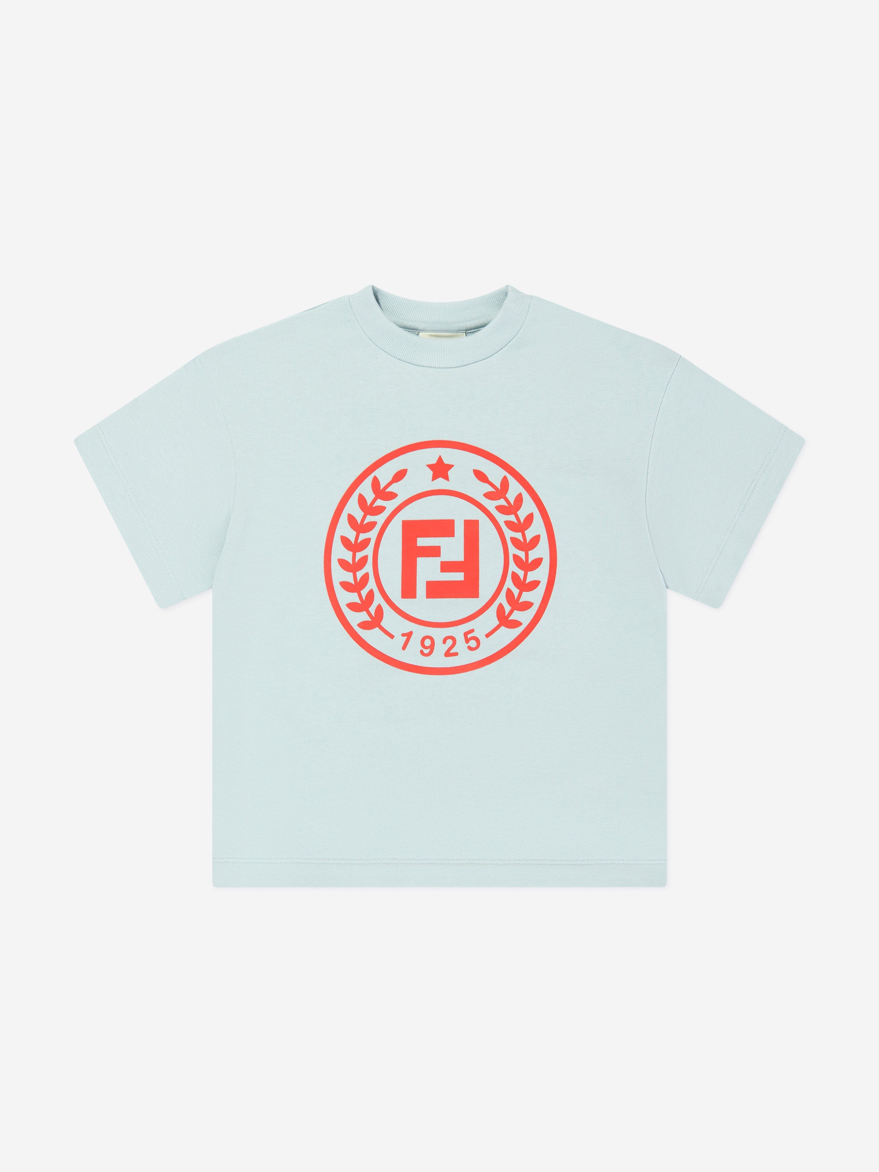 Kids Crest Logo T-Shirt in Blue