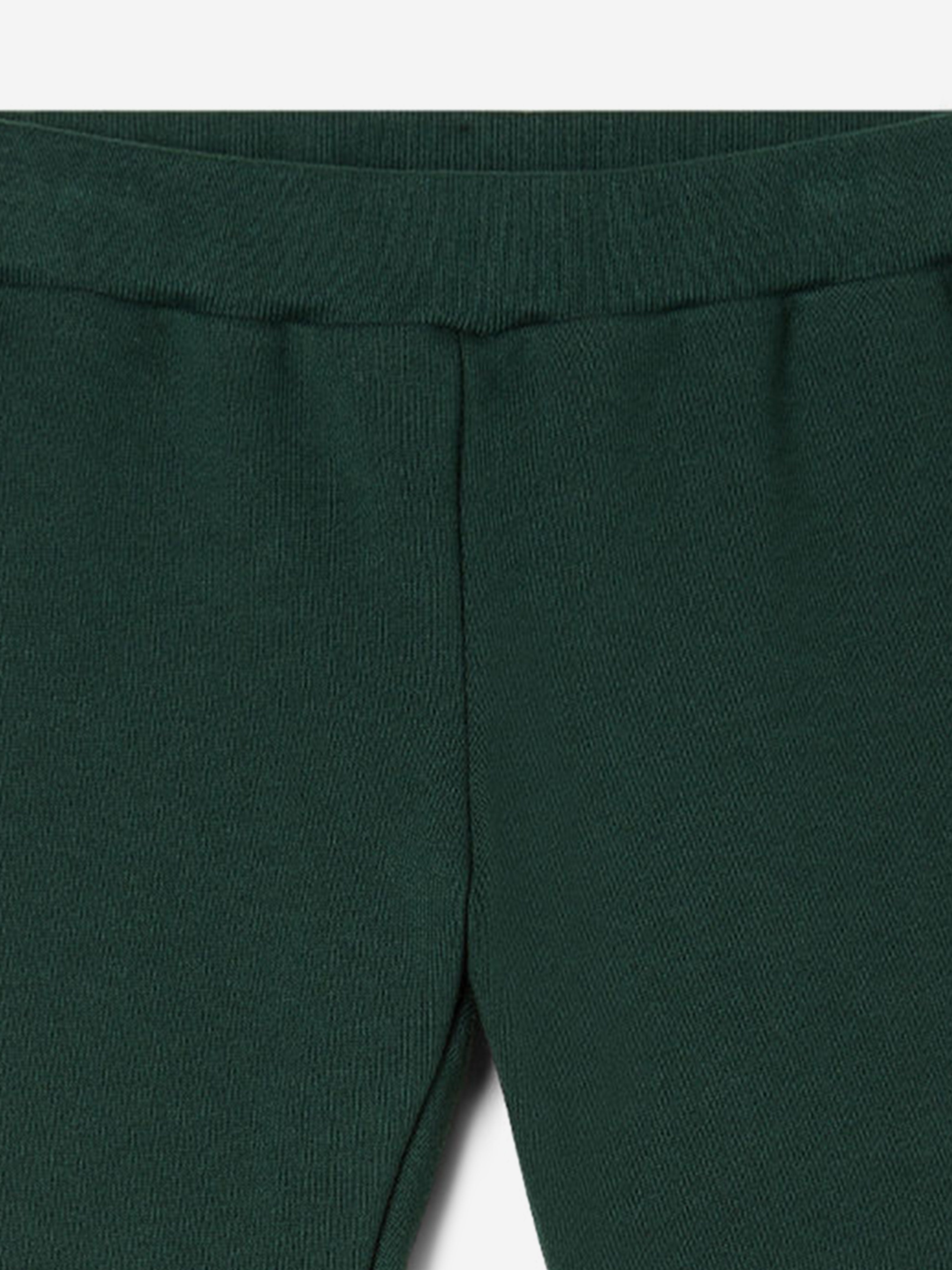 Fendi Baby Boys Logo Joggers in Green