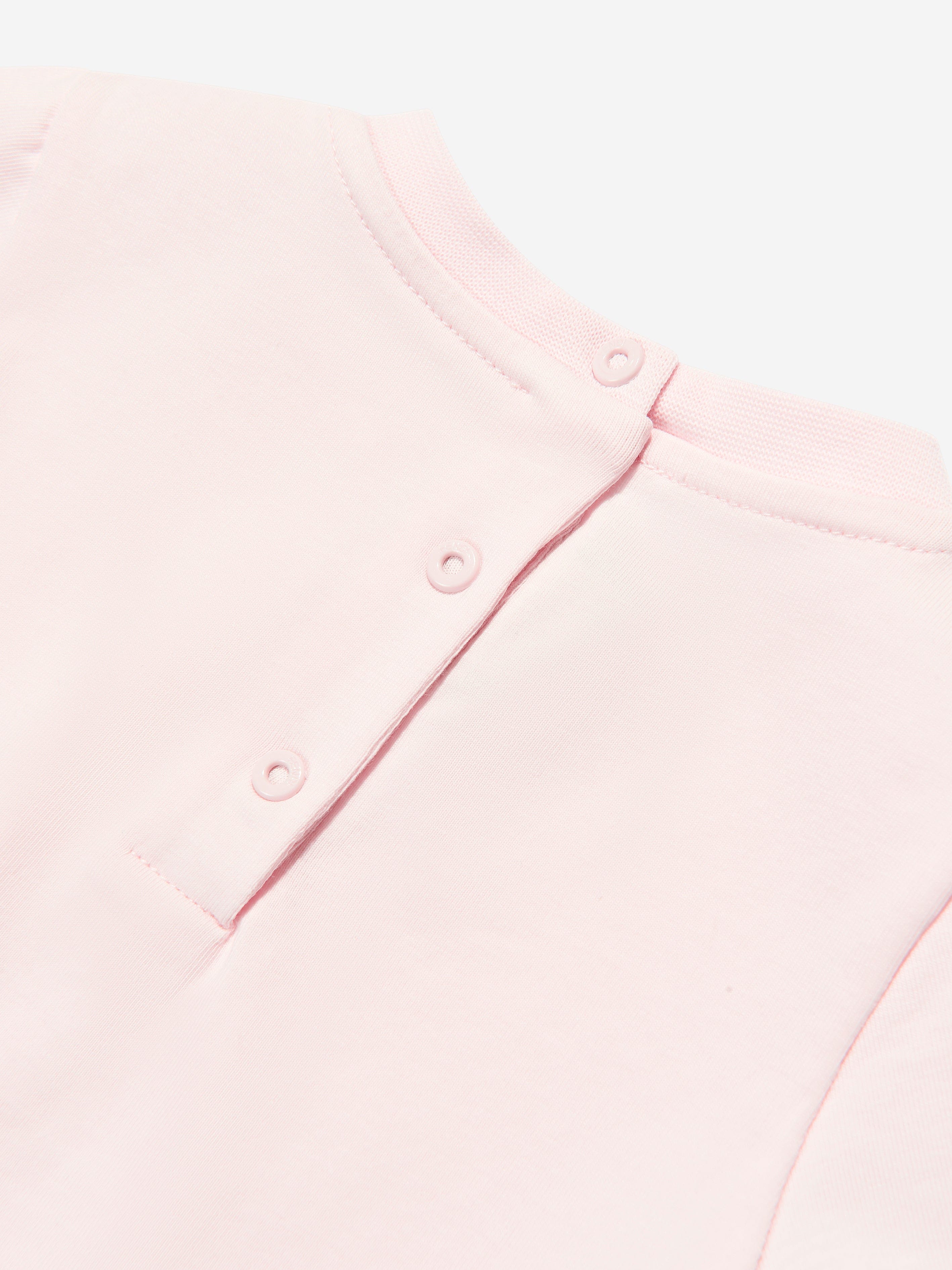 Fendi Baby Girls Teddy Bear T-Shirt in Pink