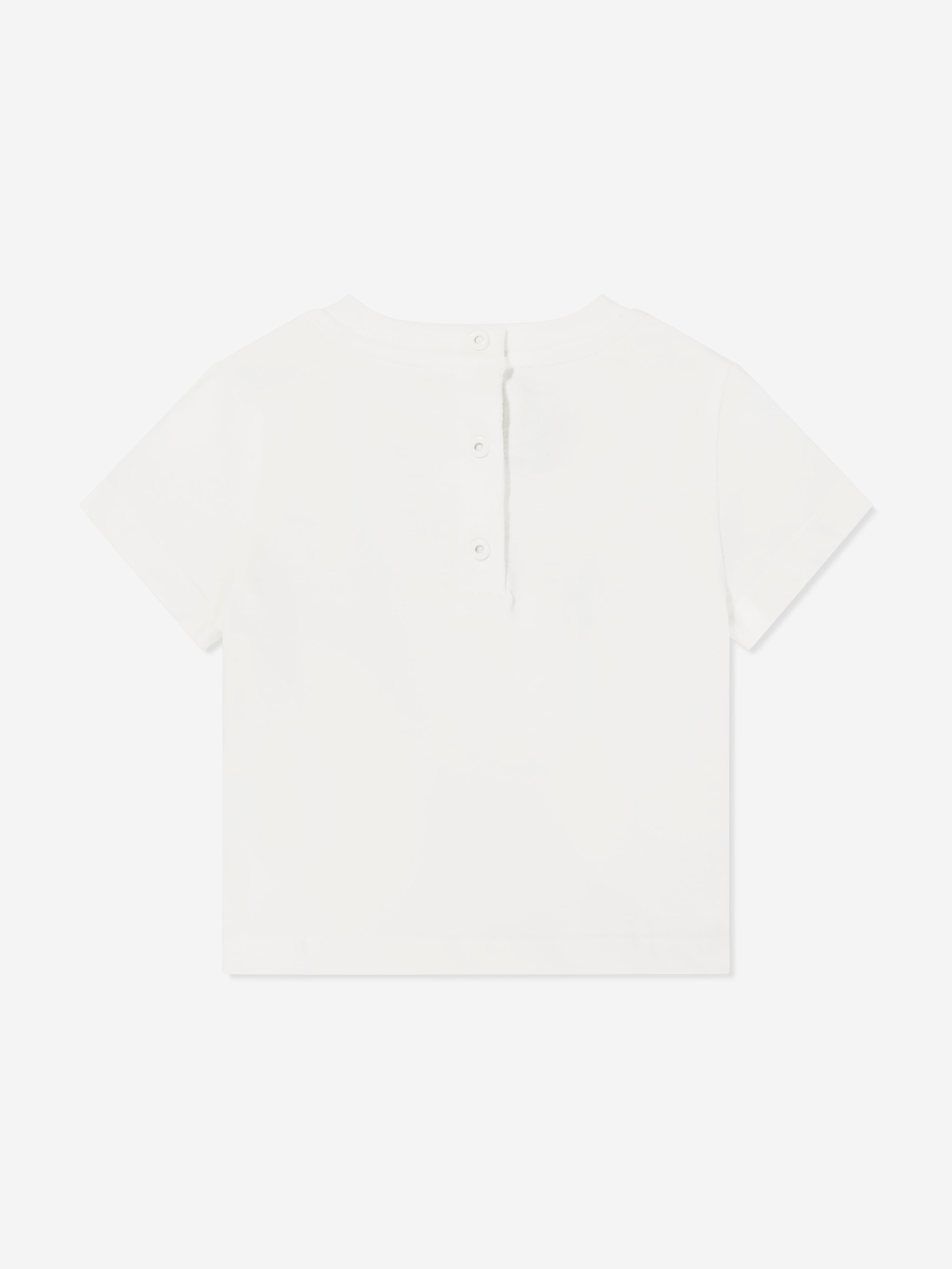 Fendi Baby Girls Logo T-Shirt in White