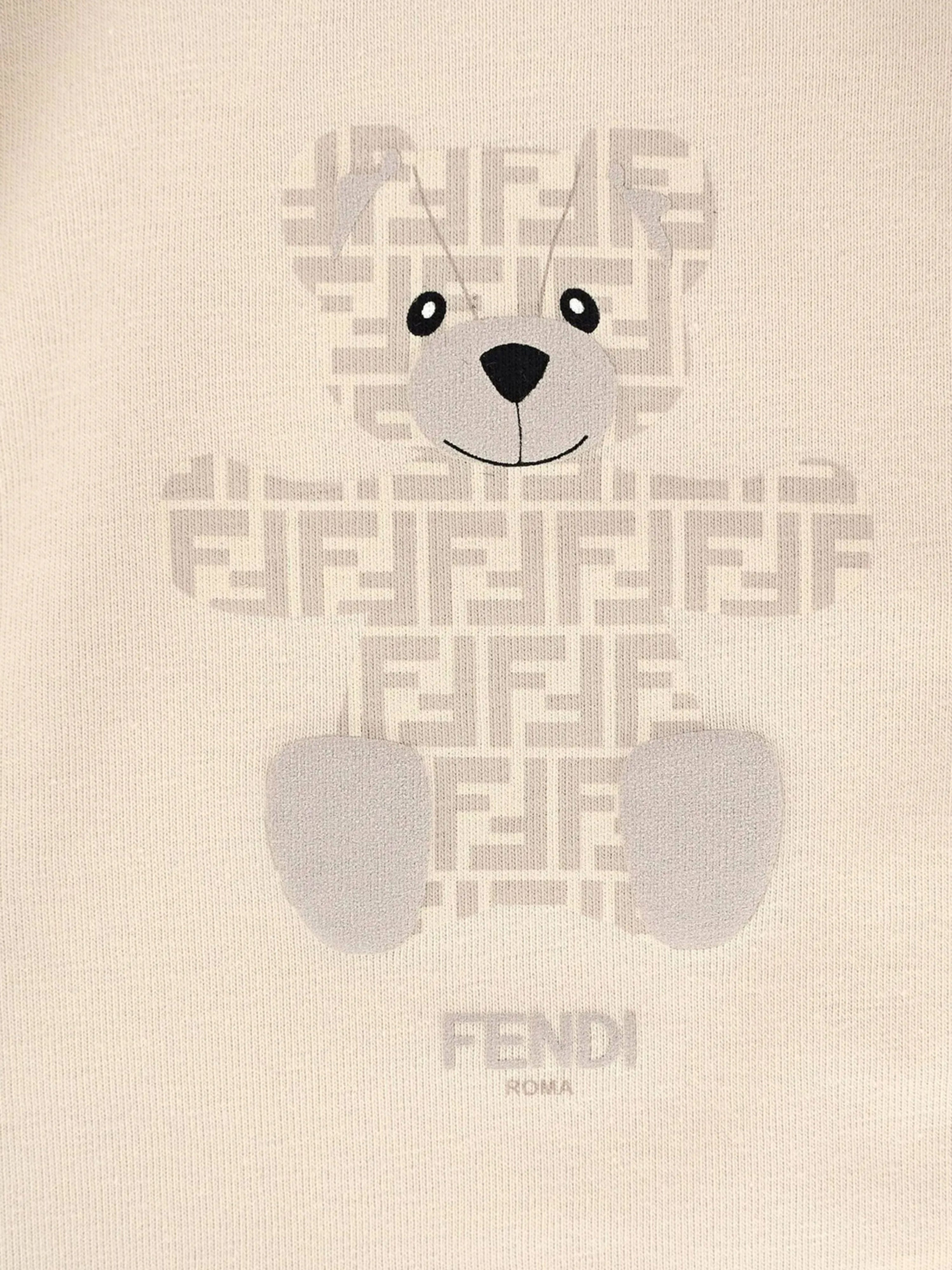 Fendi Baby Bear Top and Pants Set in Beige