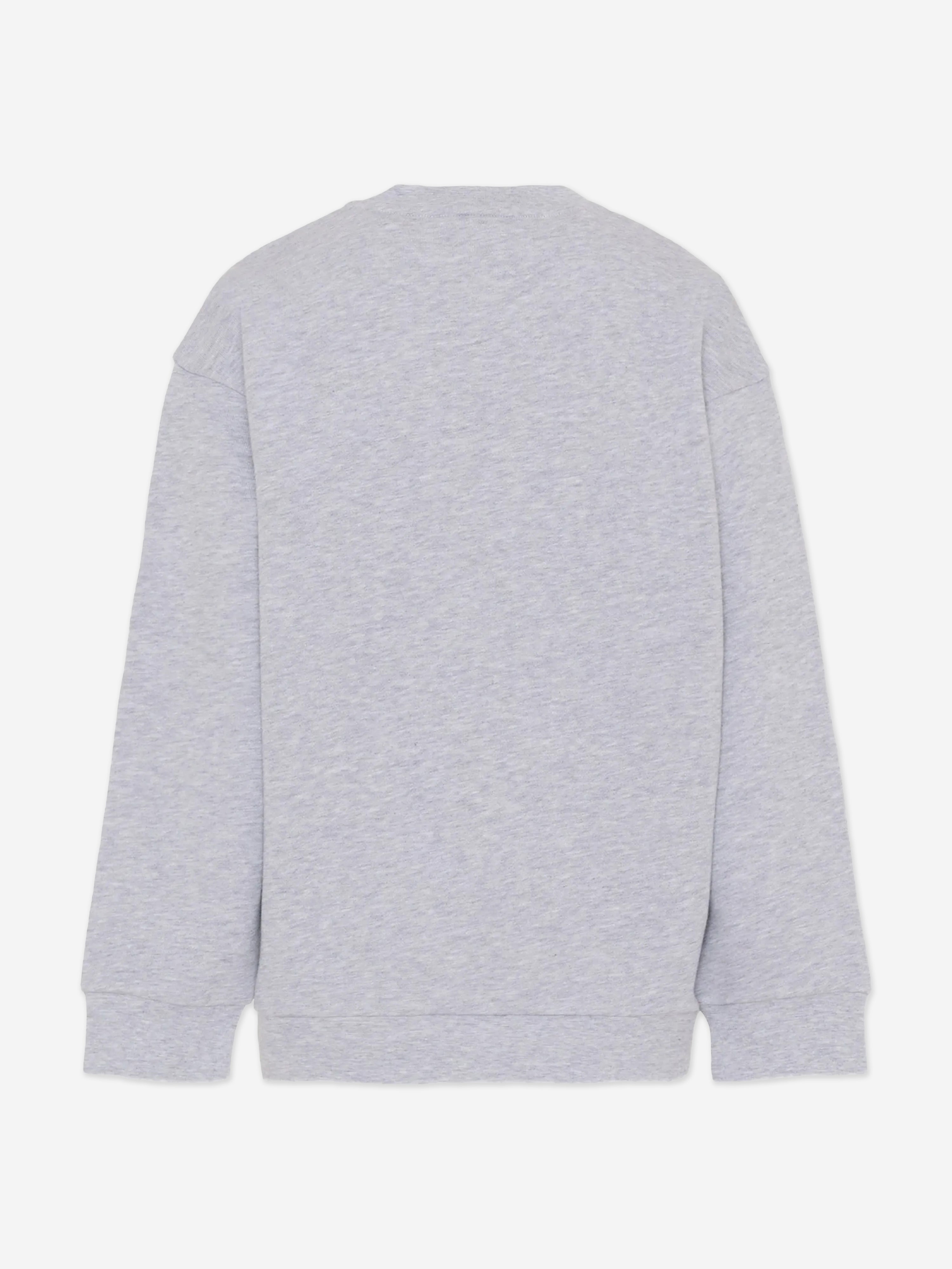 Fendi Girls Squirrel Sweatshirt in Grey