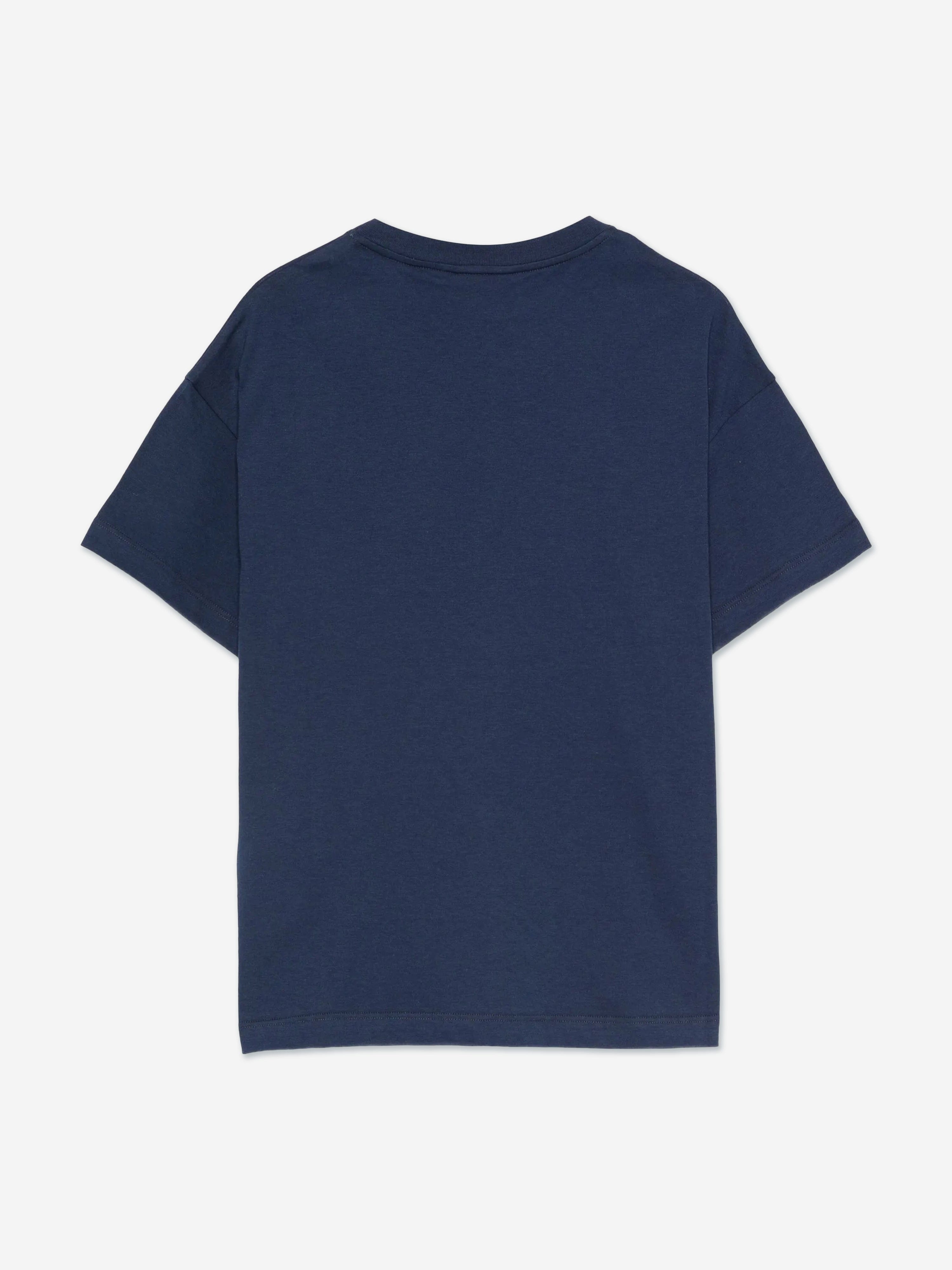 Fendi Boys Logo T-Shirt in Blue