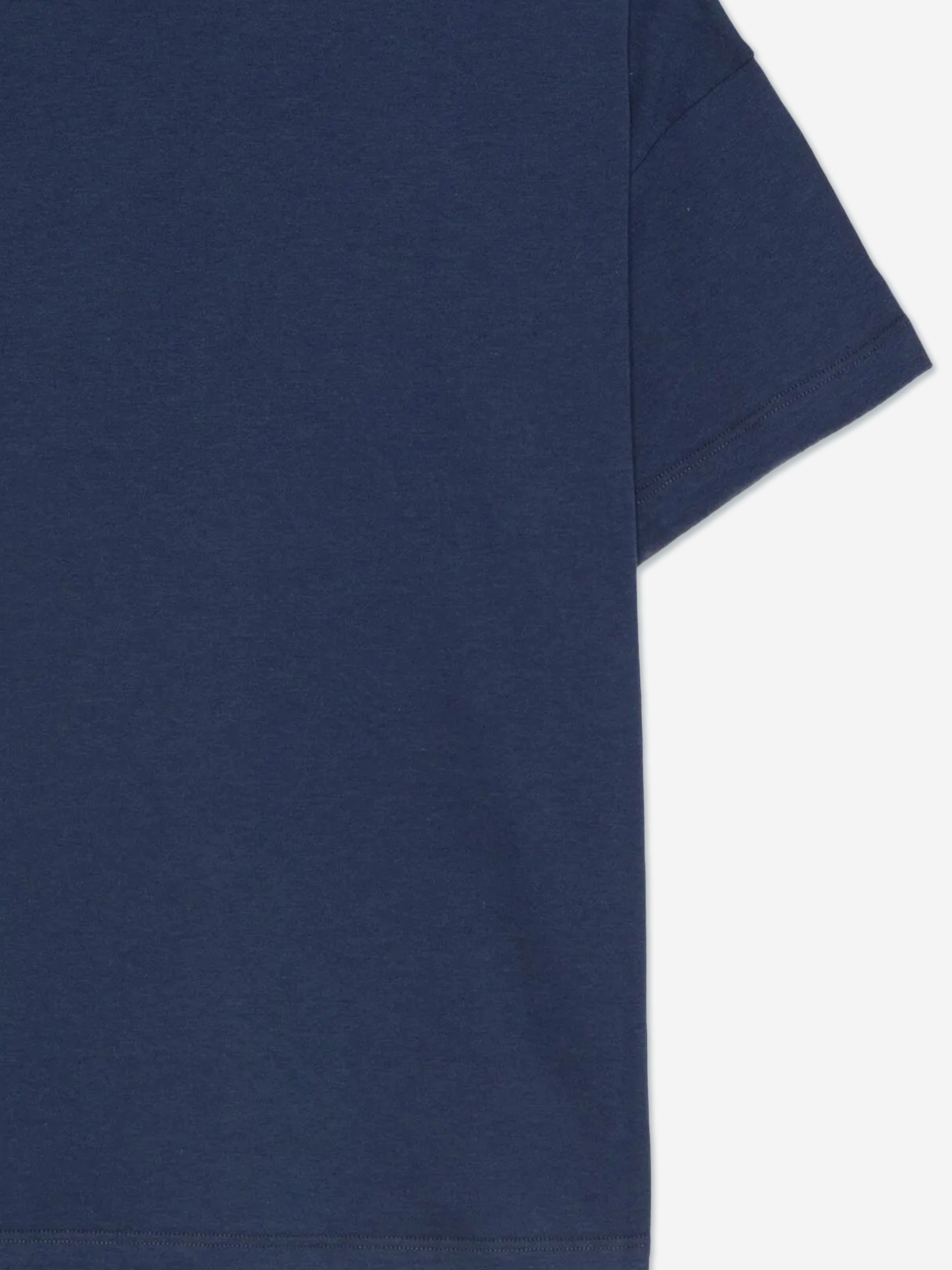 Fendi Boys Logo T-Shirt in Blue
