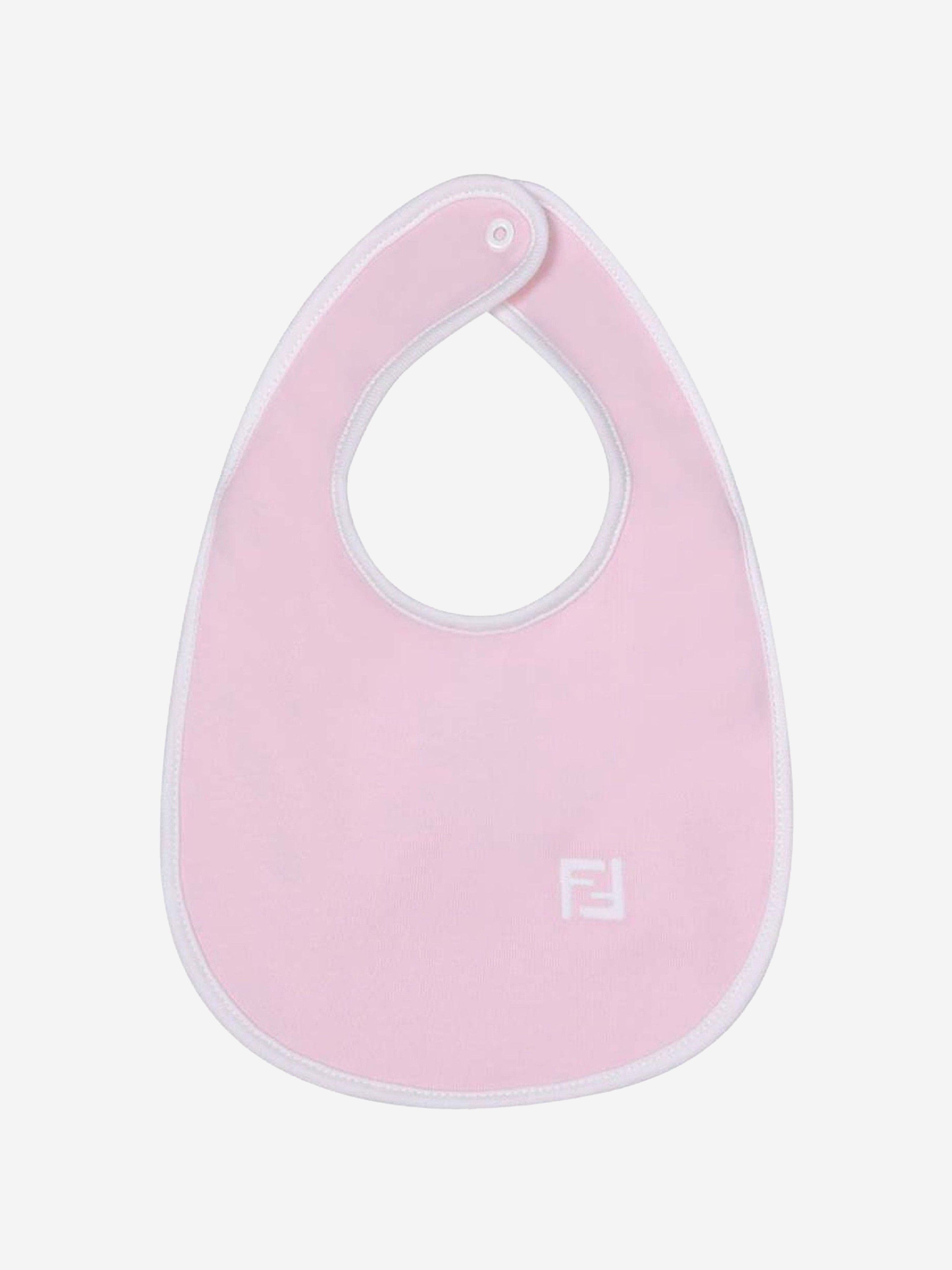 Fendi Baby Girls Babygrow Gift Set in Pink