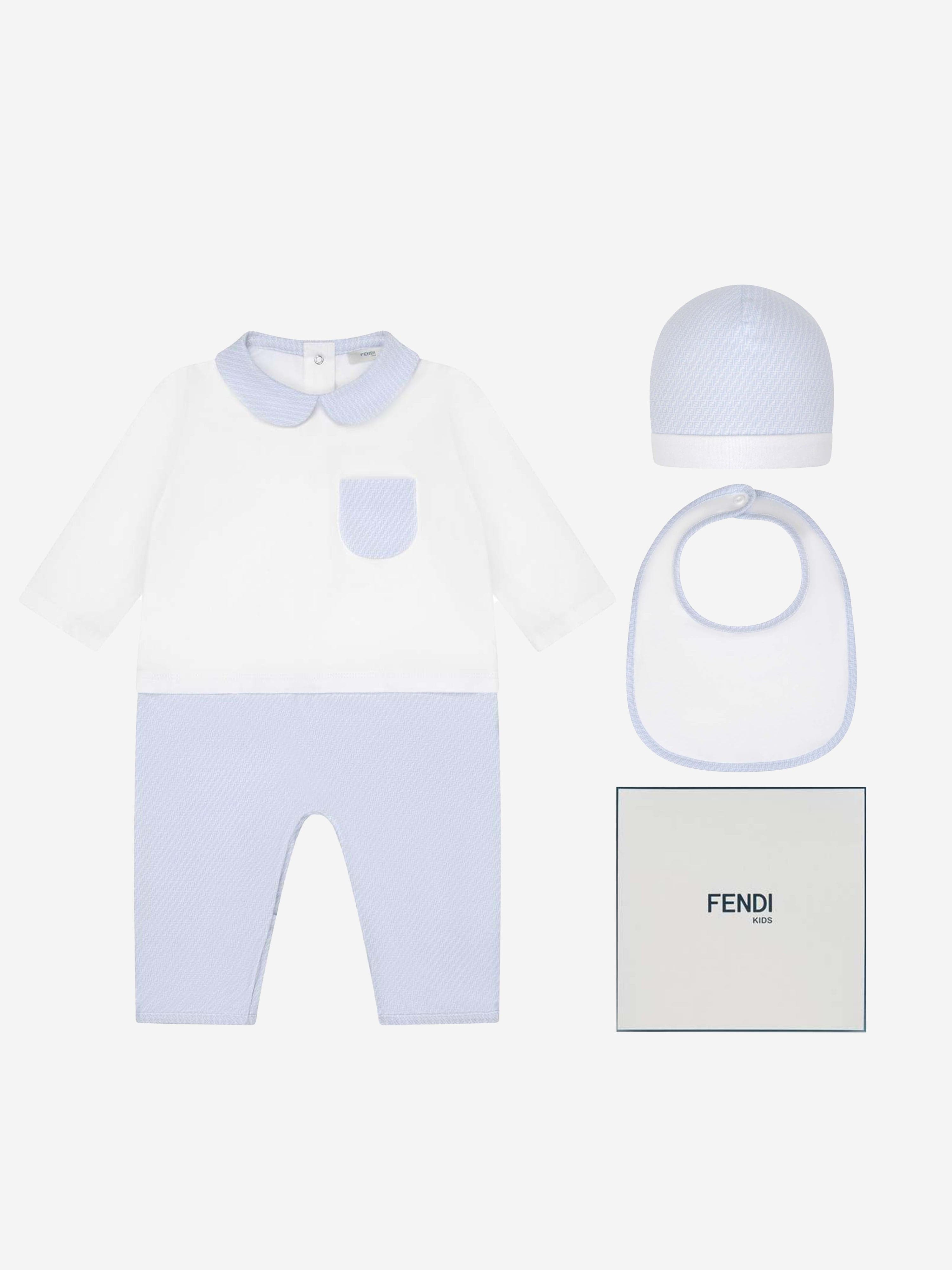 Fendi Fendi Baby Boys Cotton Gift Set